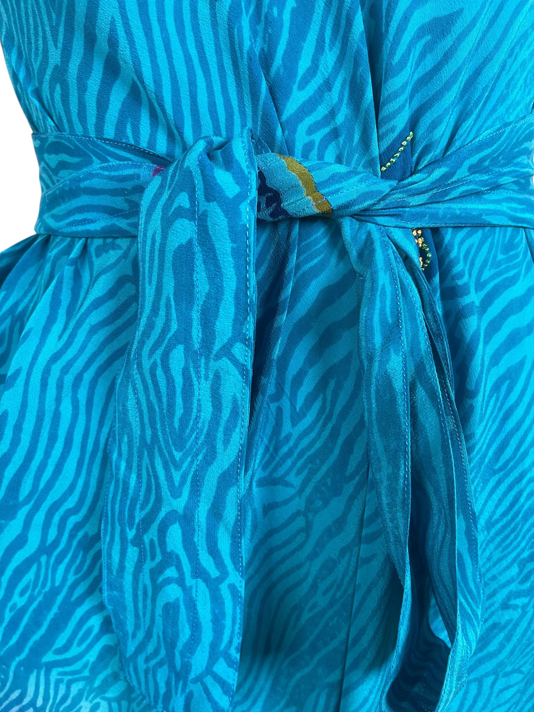 Releases Sunday at 8pm EST PRC8996 Wabi Sabi Pure Silk Maxi Dress with Belt