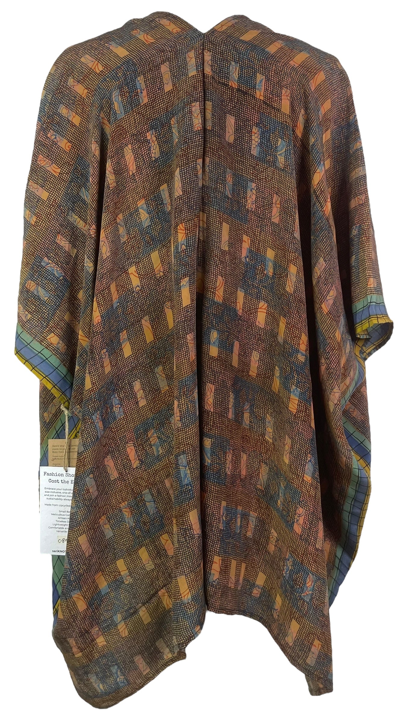 PRC8085 Wabi Sabi Pure Silk Cardigan