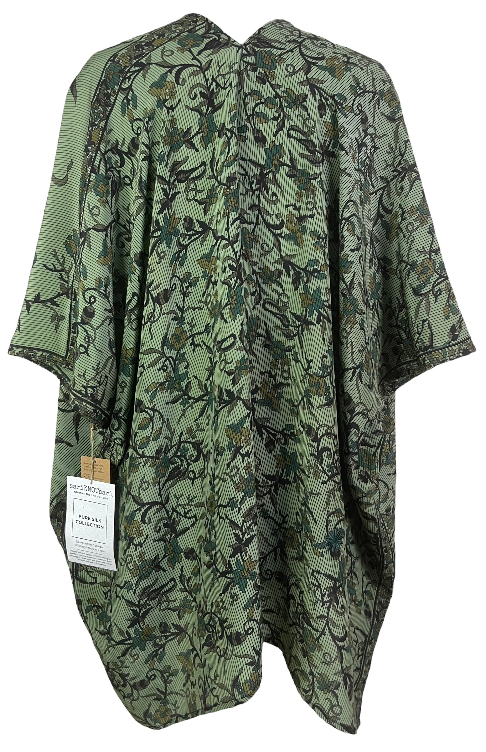 PREVIEW PRC8077 Wabi Sabi Pure Silk Cardigan