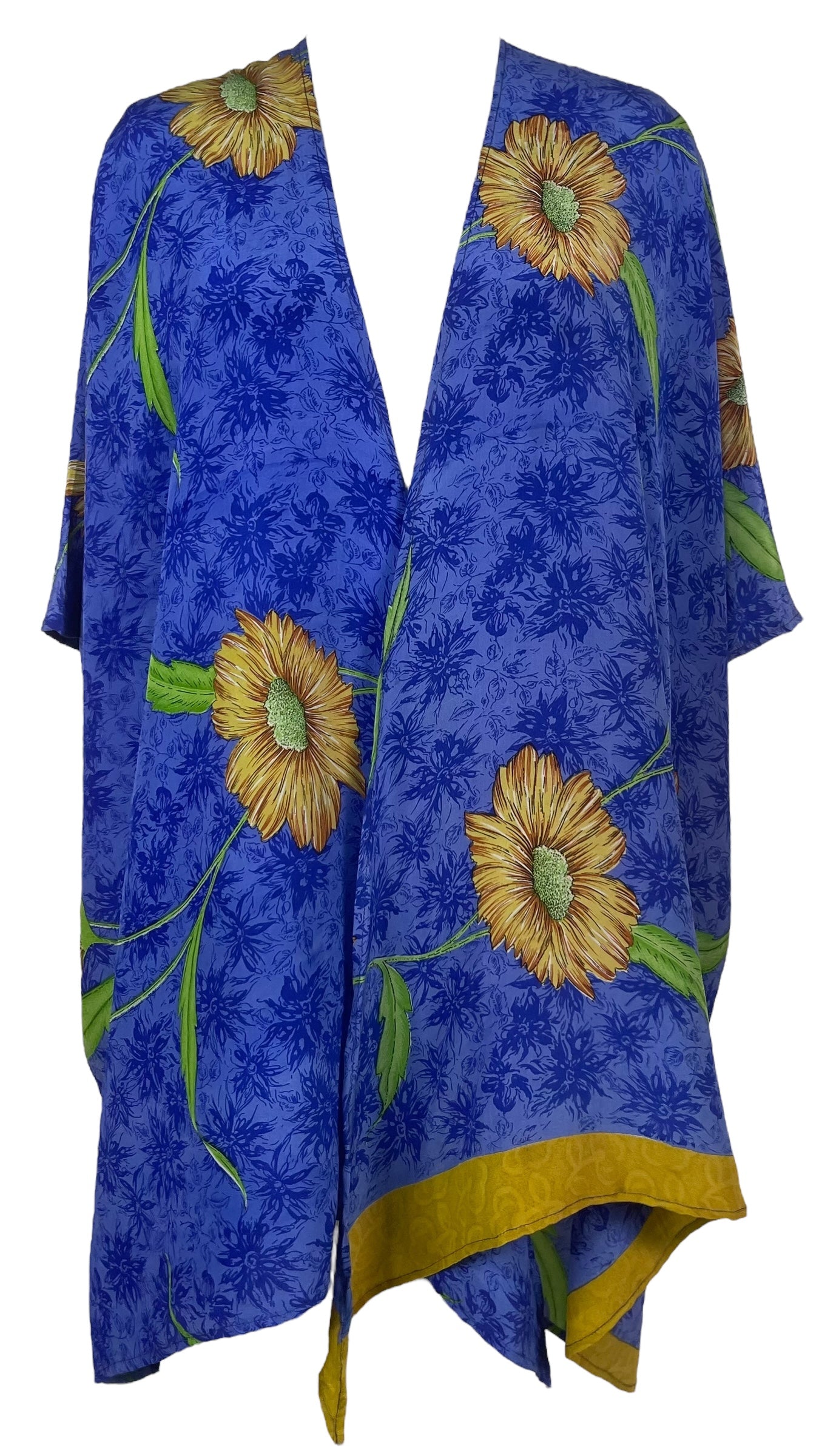 PRC8073 Wabi Sabi Pure Silk Cardigan