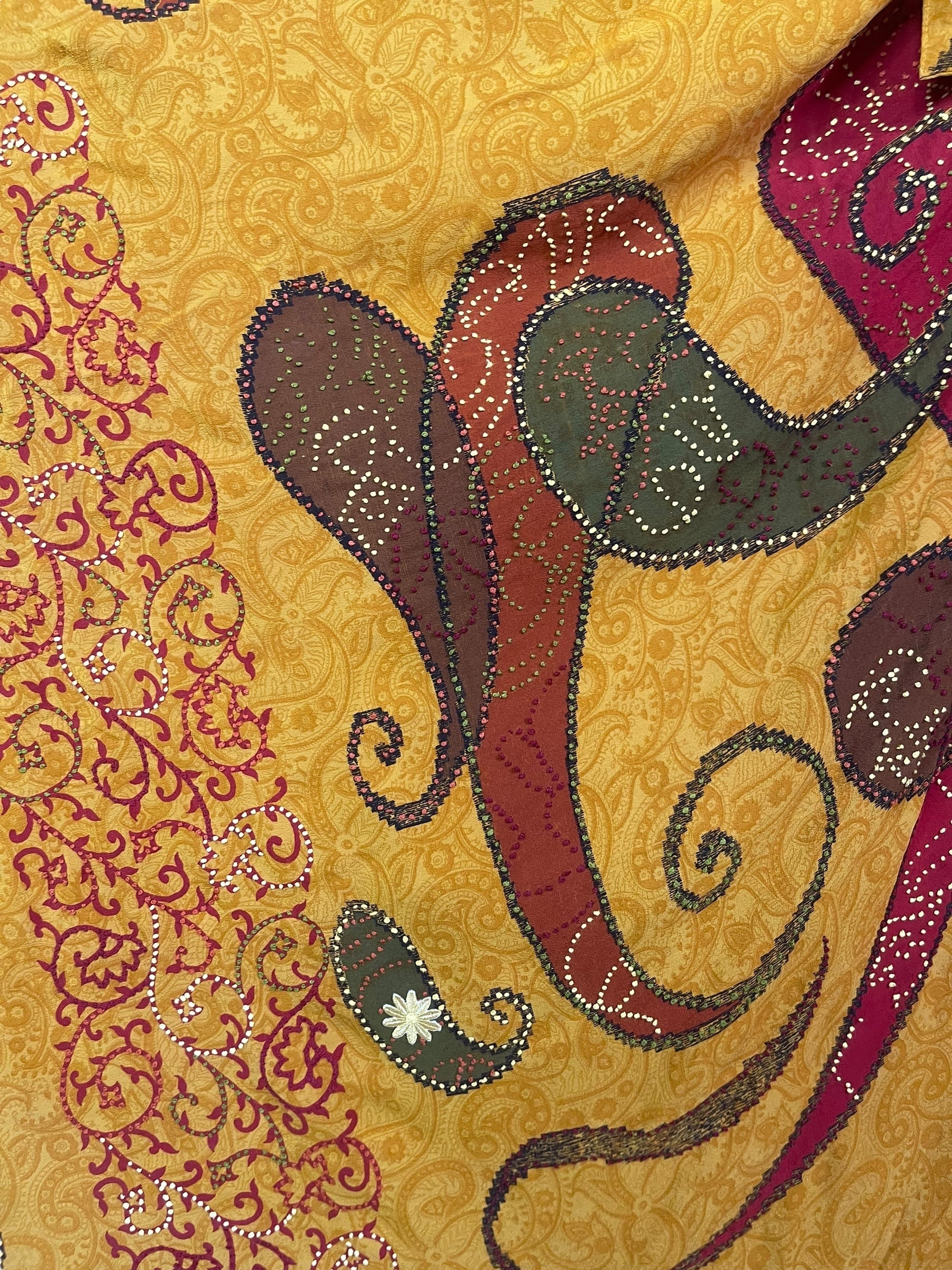 PRC7756 Avatar Pure Silk Maxi Dress with Belt