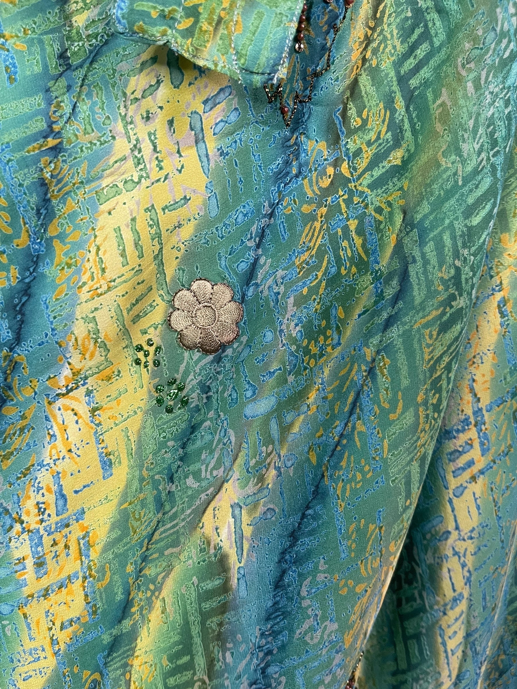 PRC7752 Avatar Pure Silk Maxi Dress with Belt