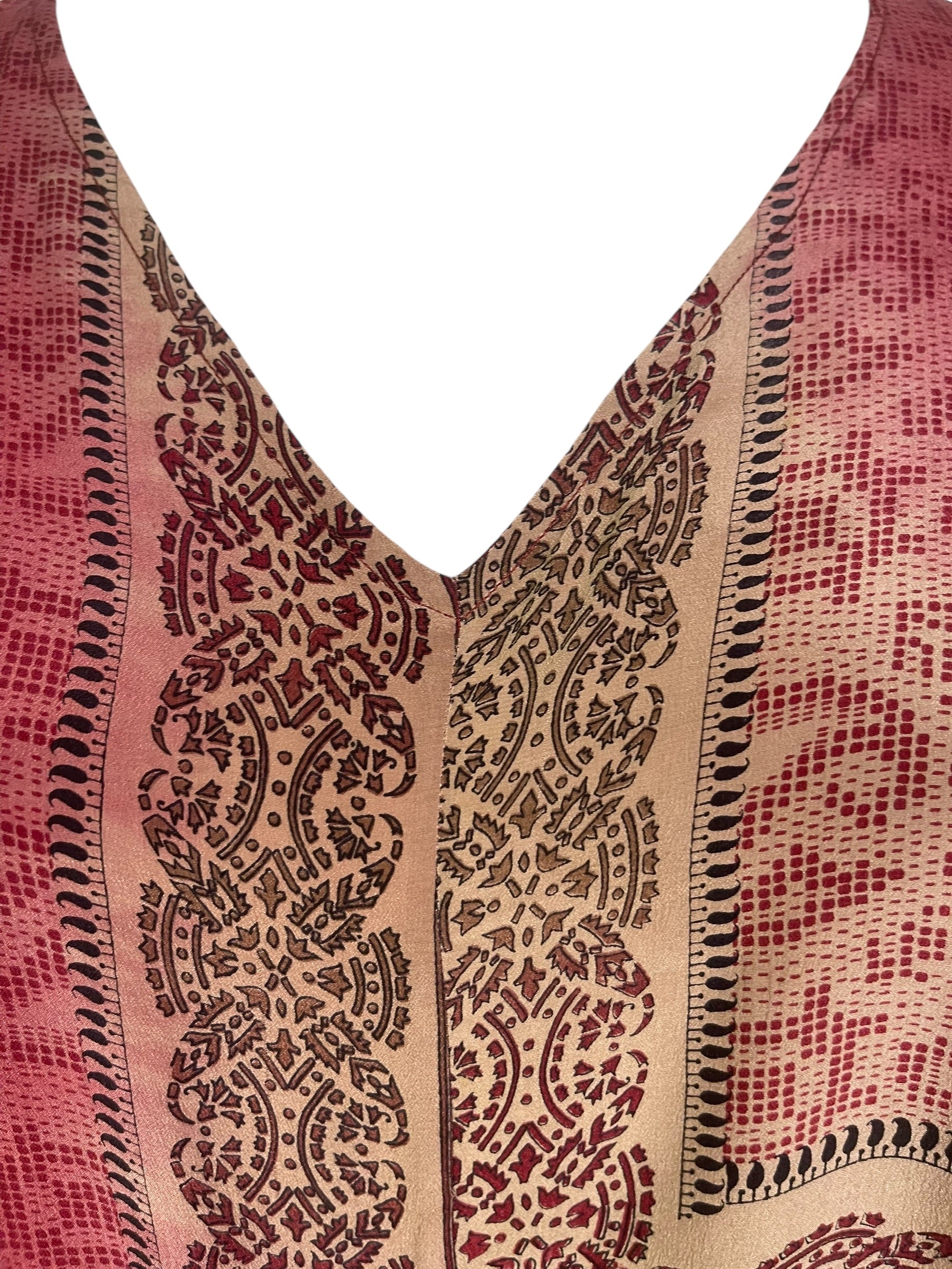 PRC8966 Avatar Pure Silk Waterfall Top