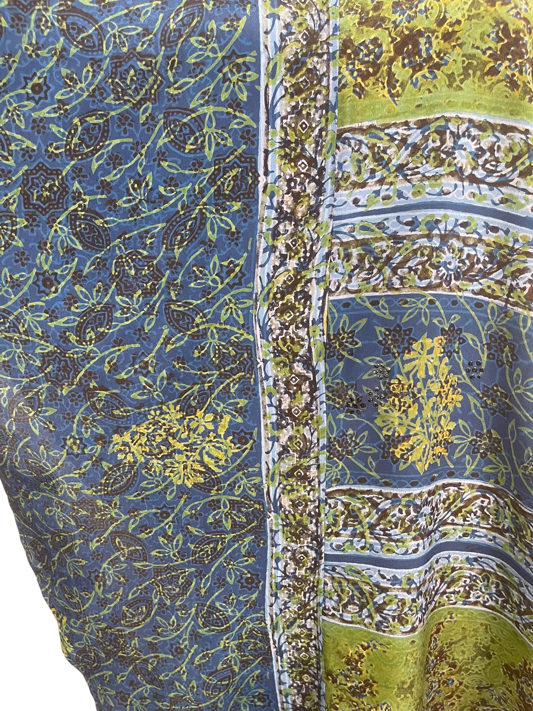 PRC8981 Avatar Pure Silk Waterfall Top