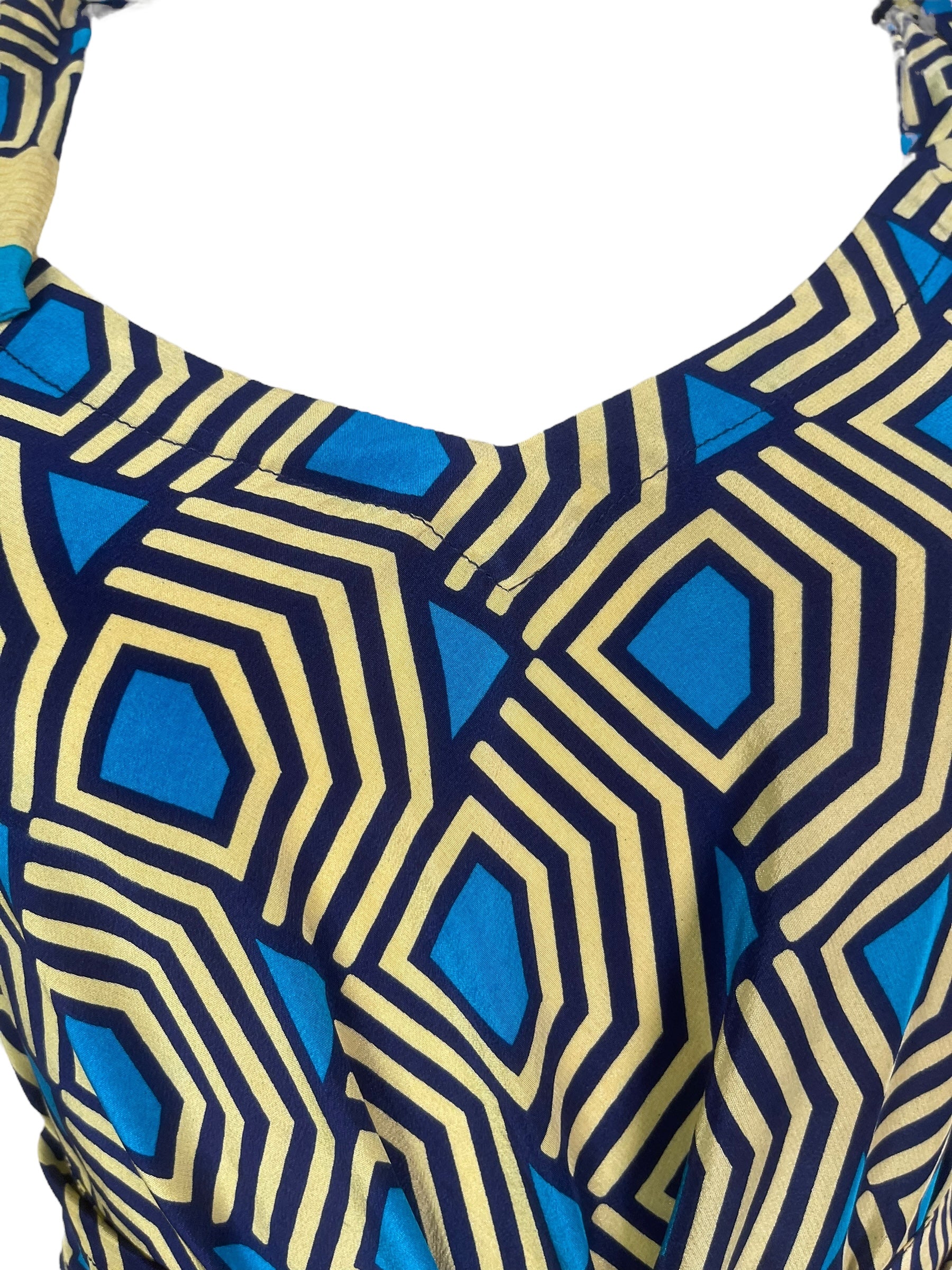 PRC8274 Avatar Pure Silk Maxi Dress with Belt