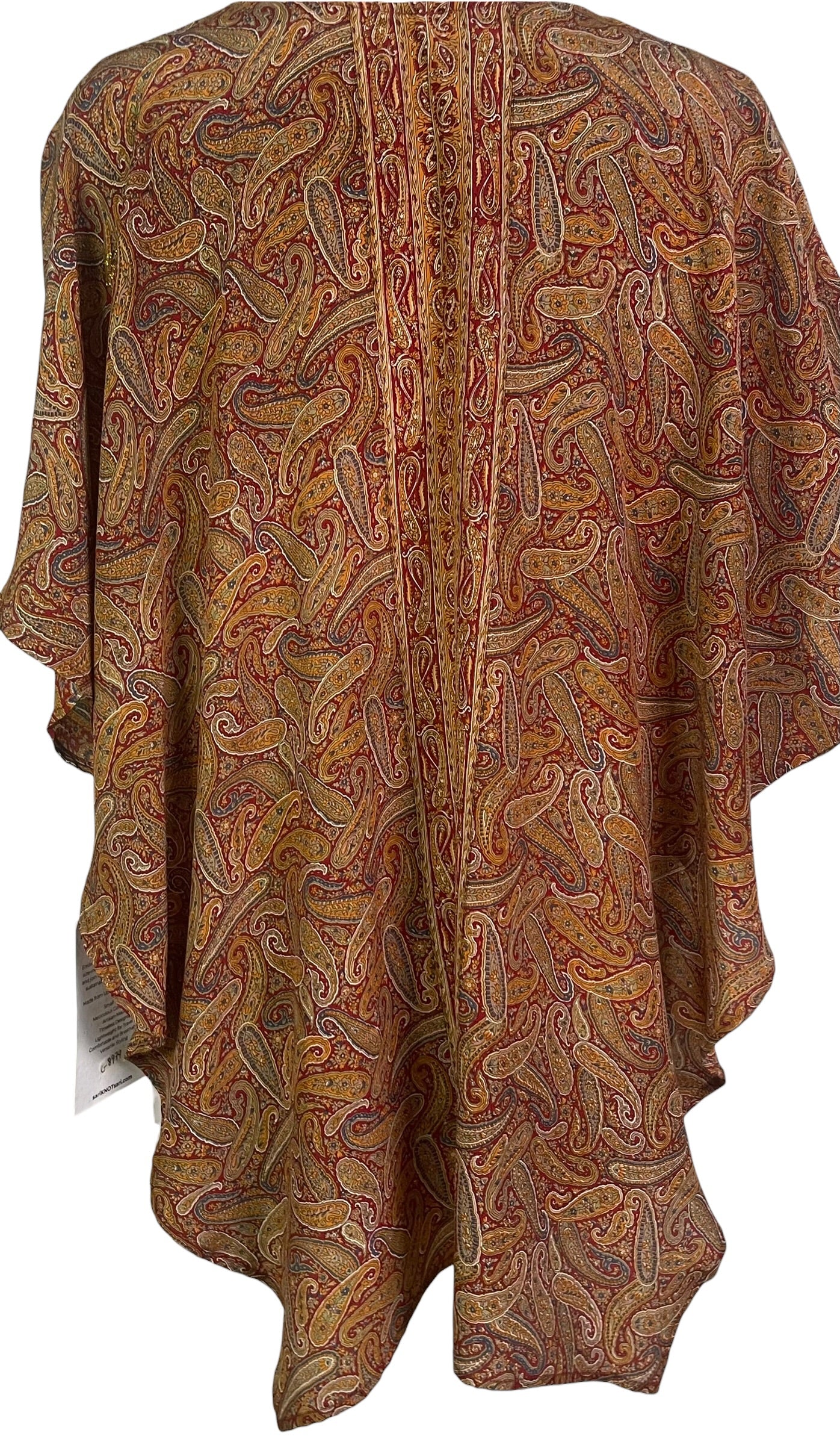 PRC8979 Avatar Pure Silk Waterfall Top