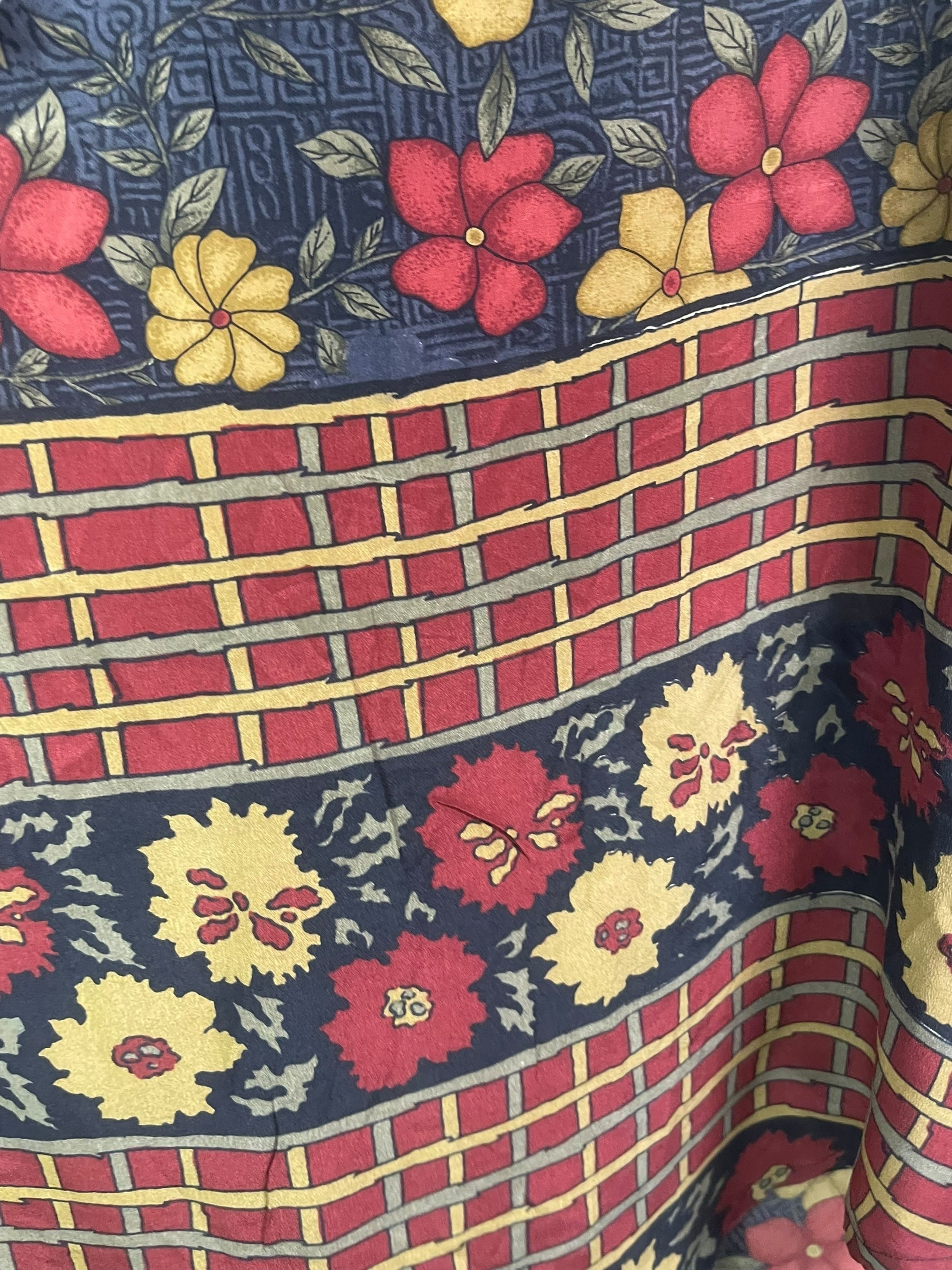 PRC7749 Avatar Pure Silk Maxi Dress with Belt