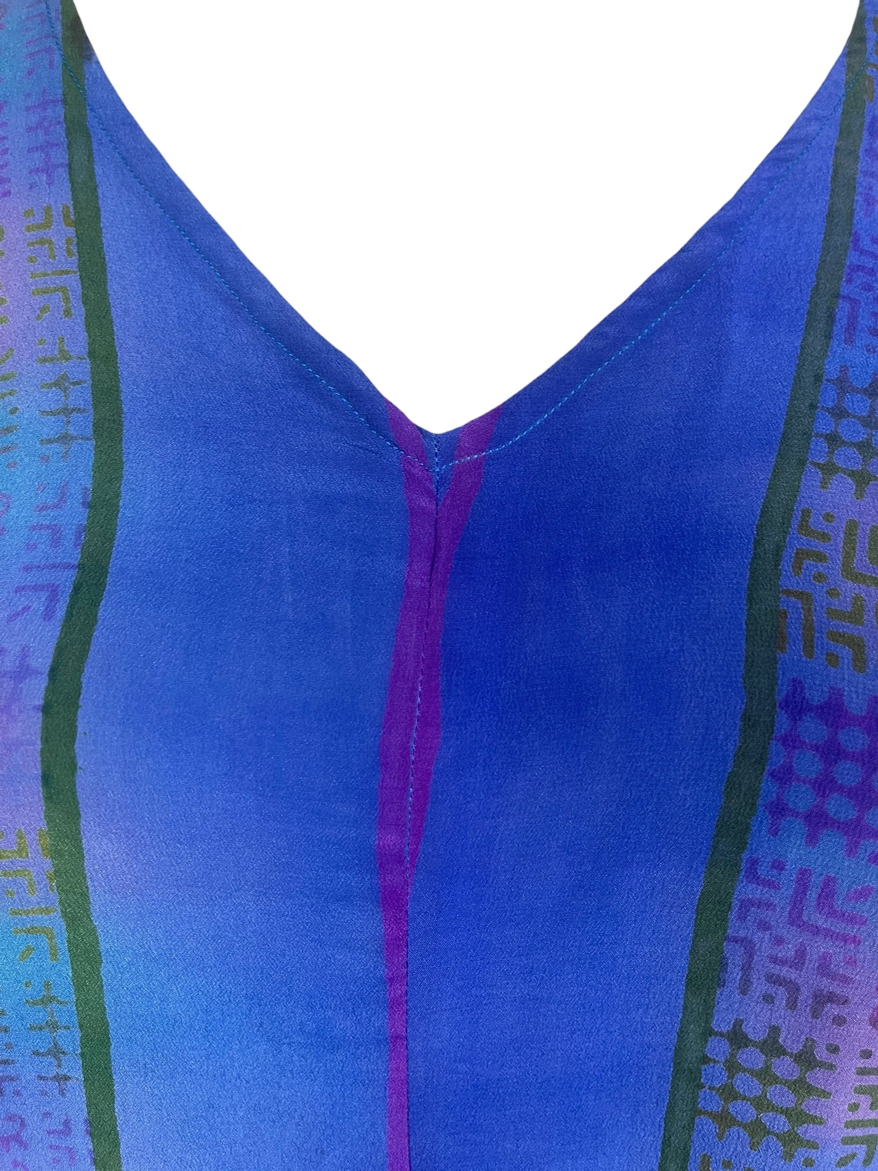 PRC8969 Avatar Pure Silk Waterfall Top