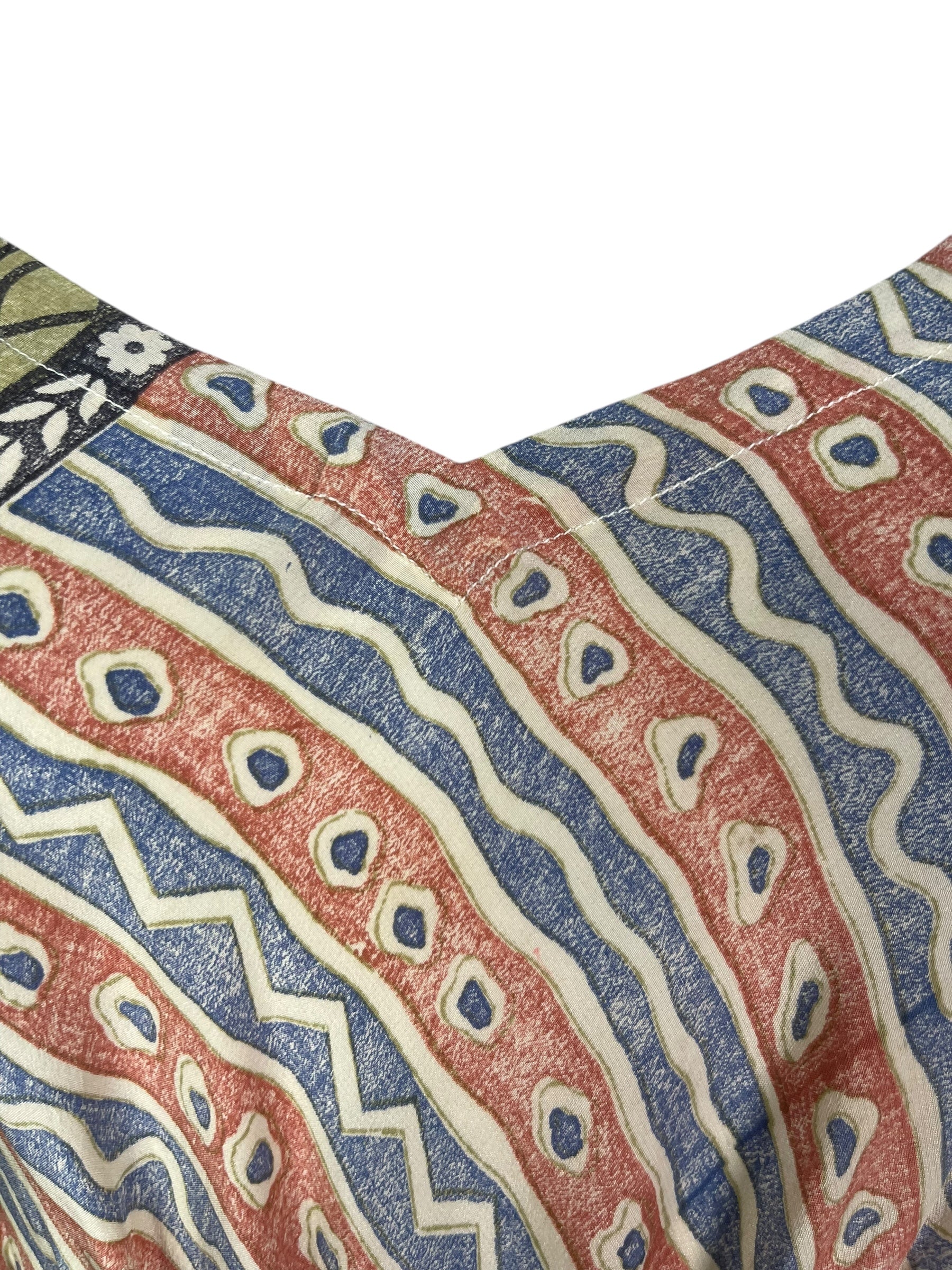 PRC8281 Avatar Pure Silk Maxi Dress with Belt