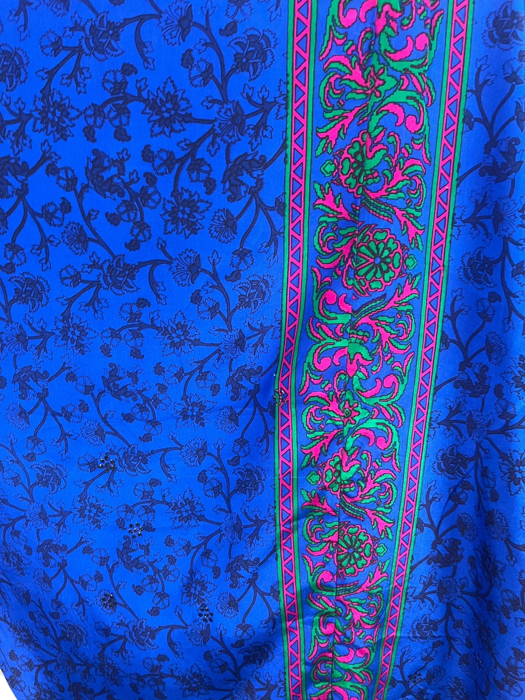 PRC8968 Sheer Avatar Pure Silk Waterfall Top