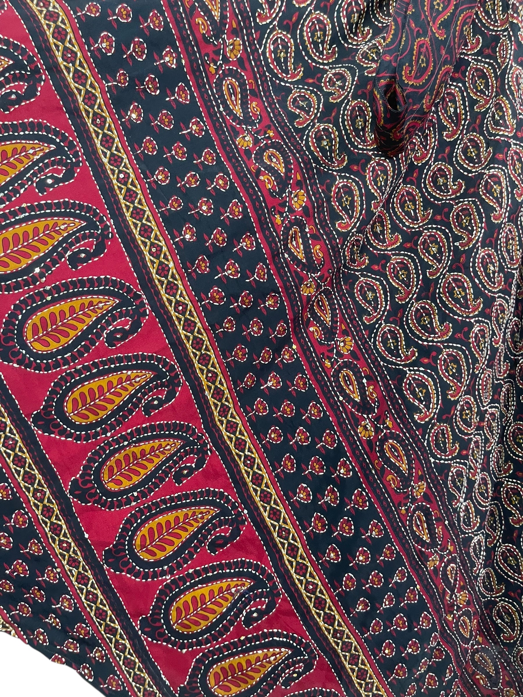 PRC7750 Avatar Pure Silk Maxi Dress with Belt