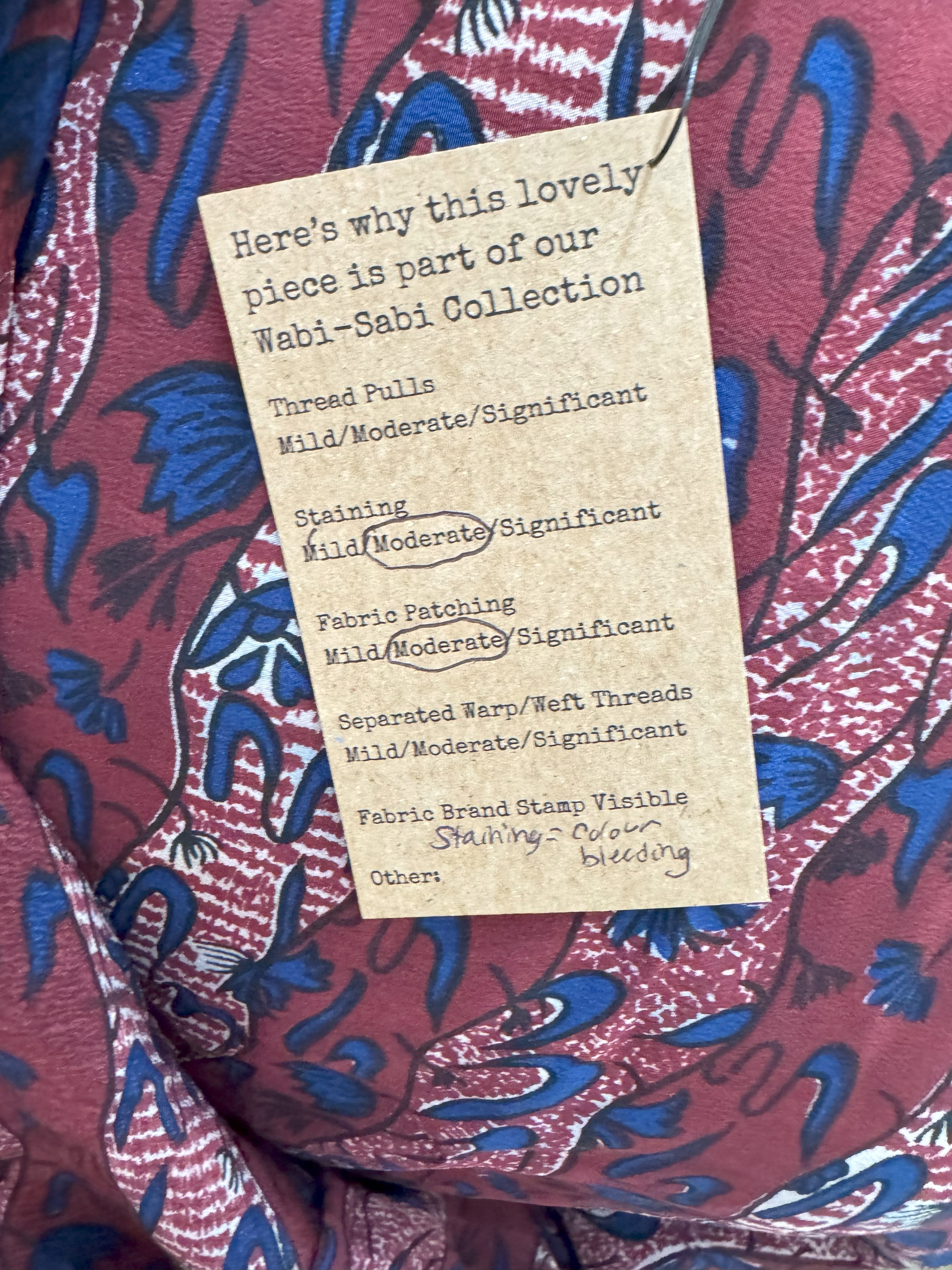 PRC7450 Wabi Sabi Pure Silk Capelet Poncho