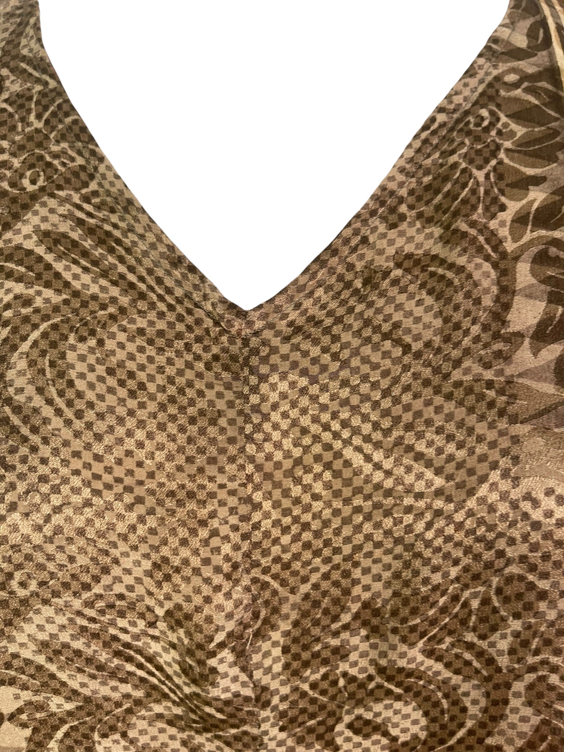 PRC8964 Avatar Pure Silk Waterfall Top
