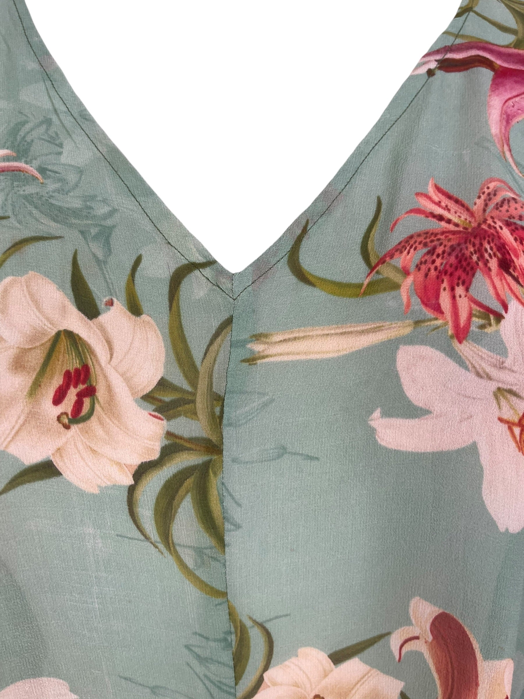 PRG8960 Sheer Wabi Sabi Pure Silk Waterfall Top