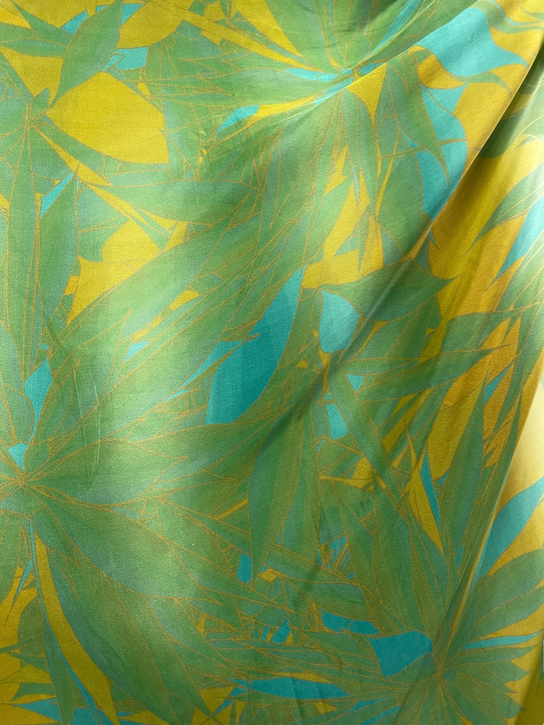 PRC8290 Avatar Pure Silk Maxi Dress with Belt