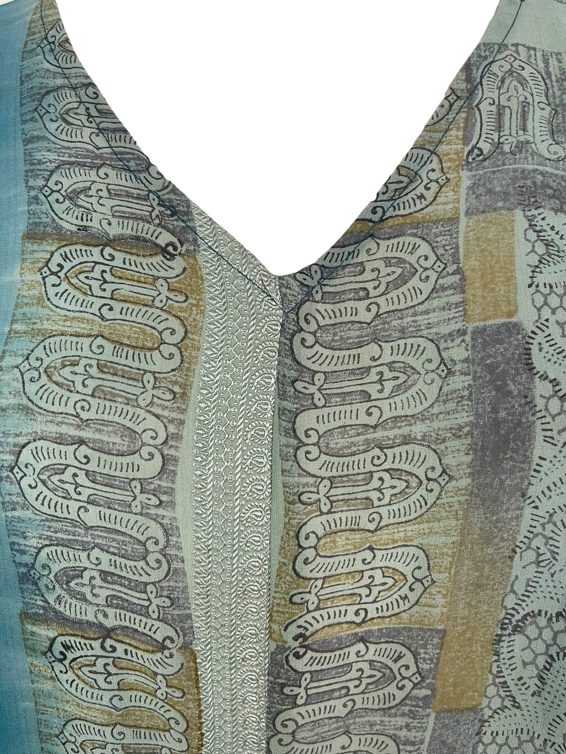 PRG9038 Sheer Wabi Sabi Pure Silk Waterfall Top