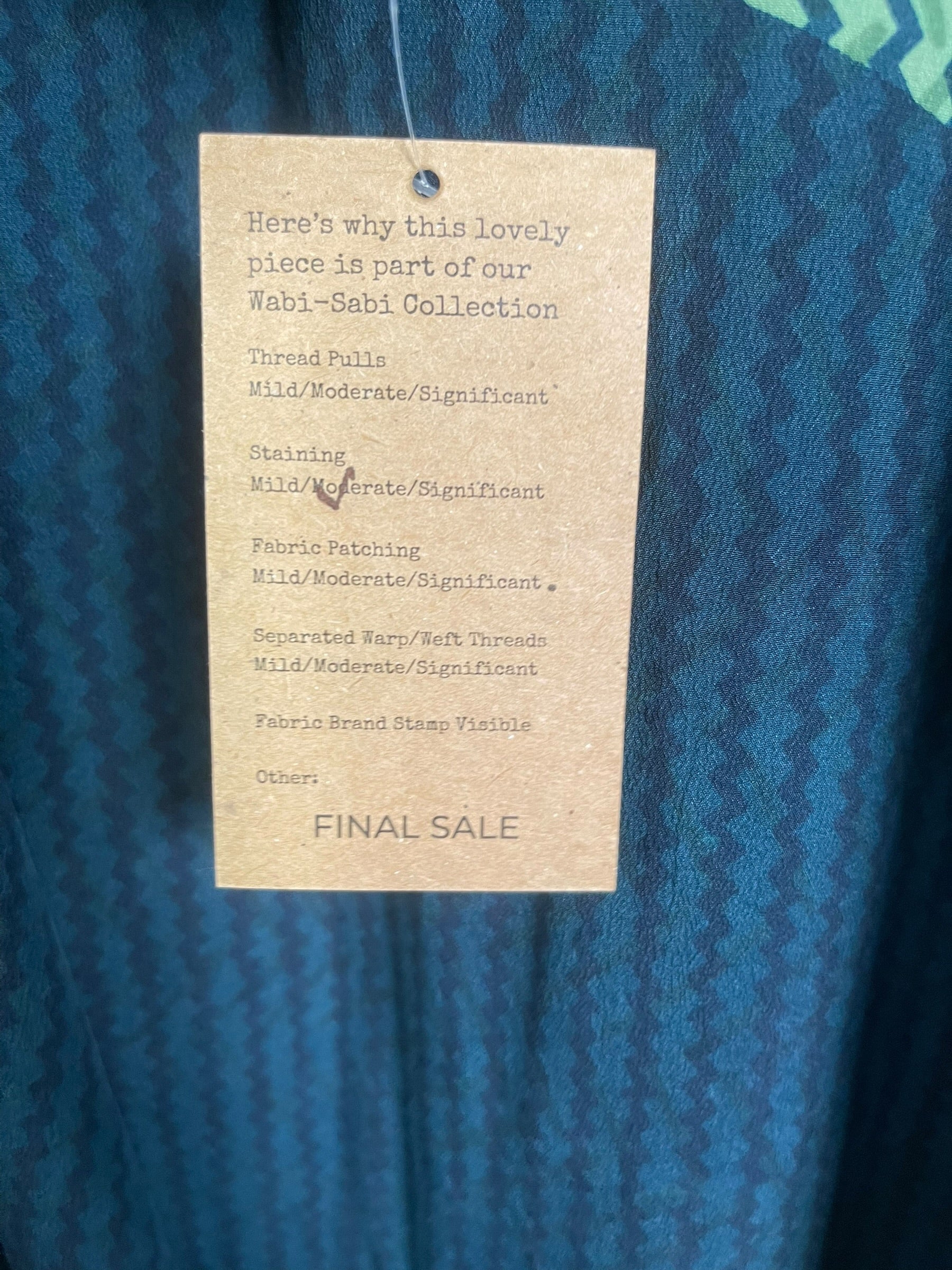 PRC9008 Wabi Sabi Pure Silk Hi Lo Top