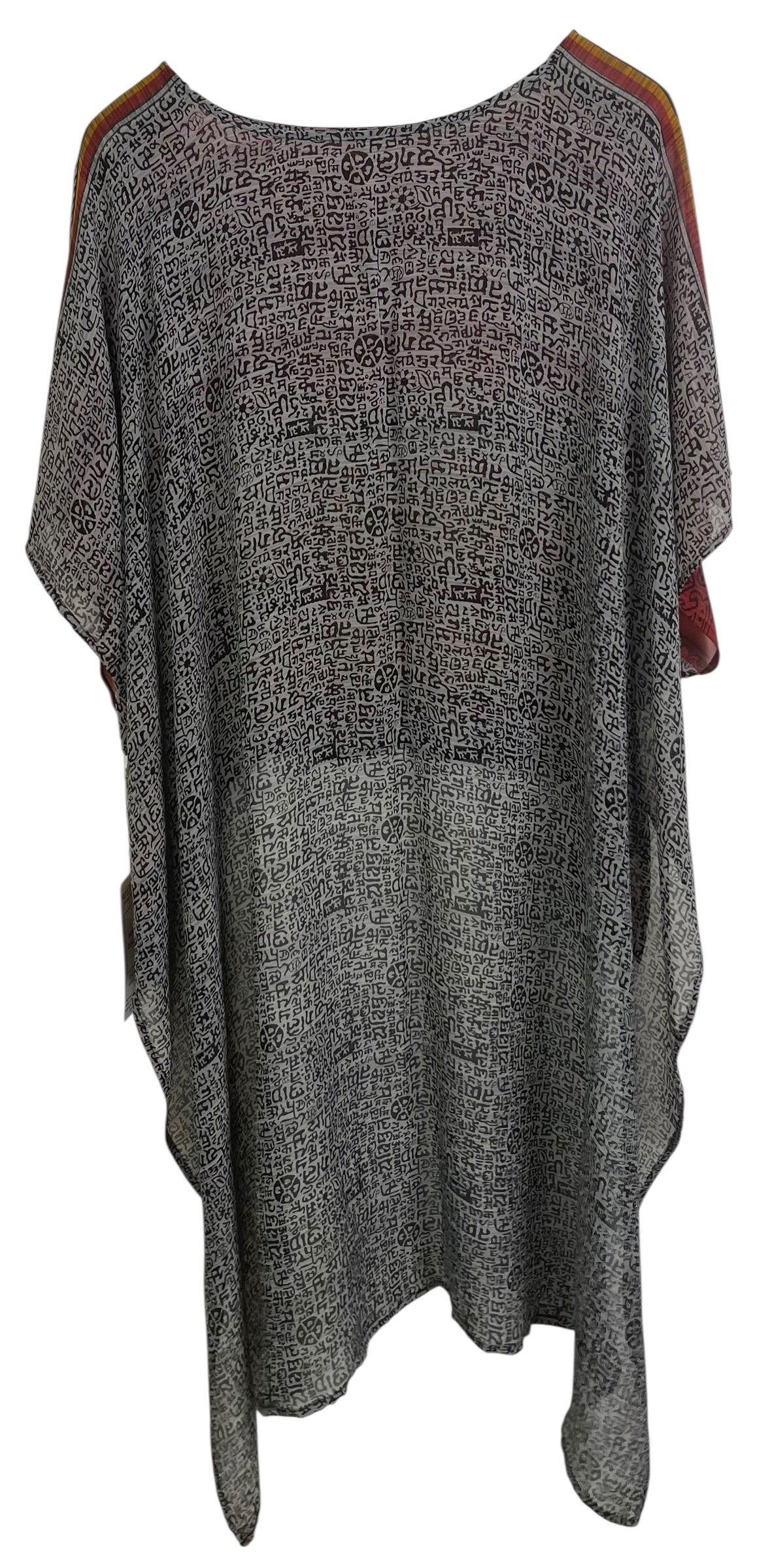 PRG9023 Sheer Wabi Sabi Pure Silk Hi Lo Top