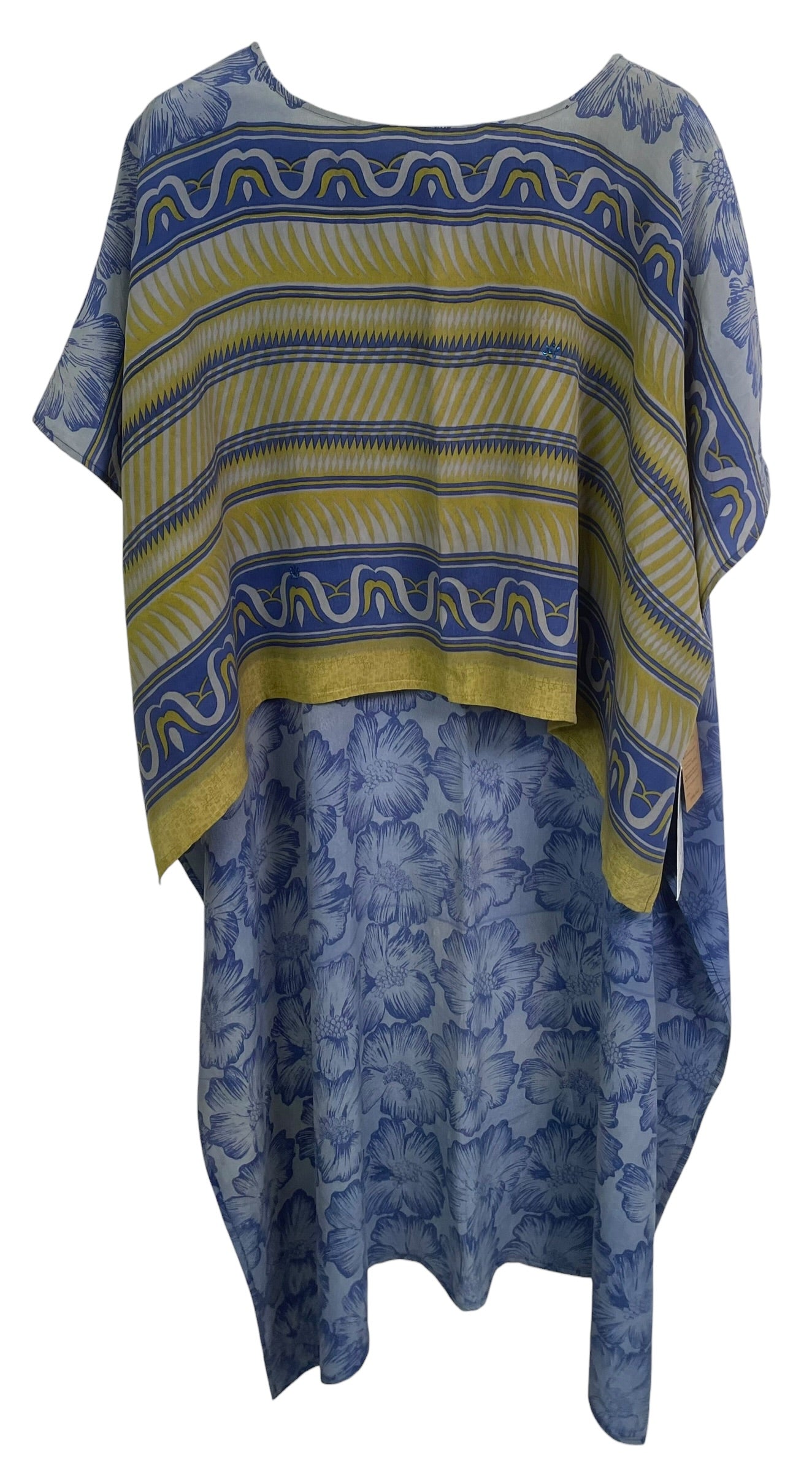 PRC9011 Wabi Sabi Pure Silk Hi Lo Top