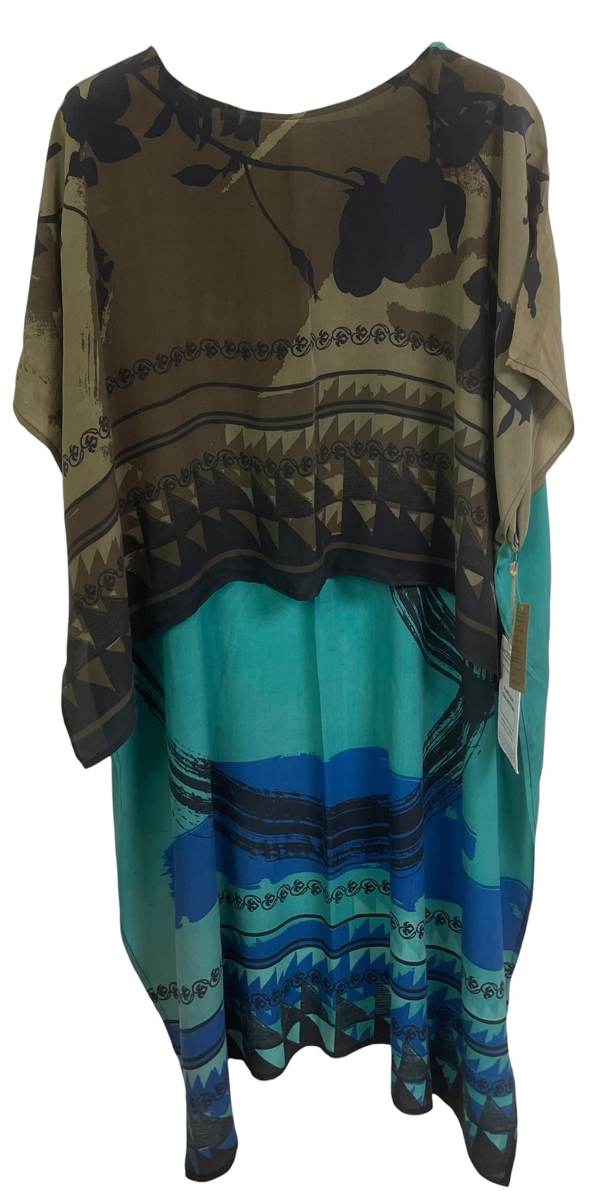 PRC9009 Wabi Sabi Pure Silk Hi Lo Top