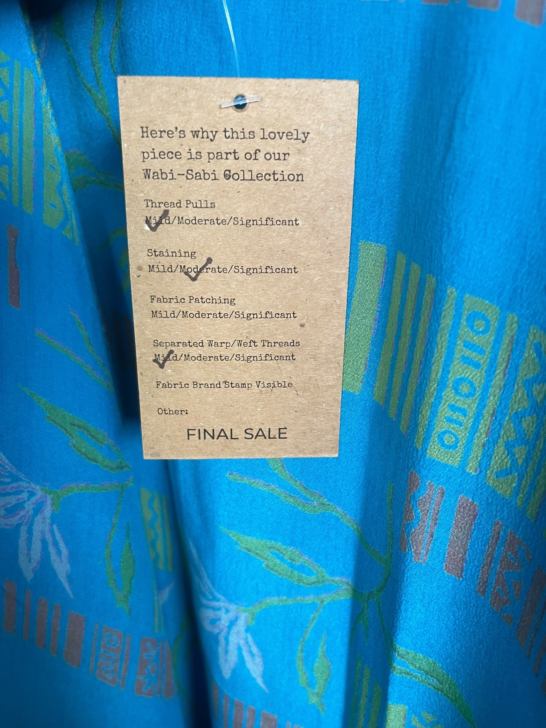 PRC9002 Wabi Sabi Pure Silk Hi Lo Top