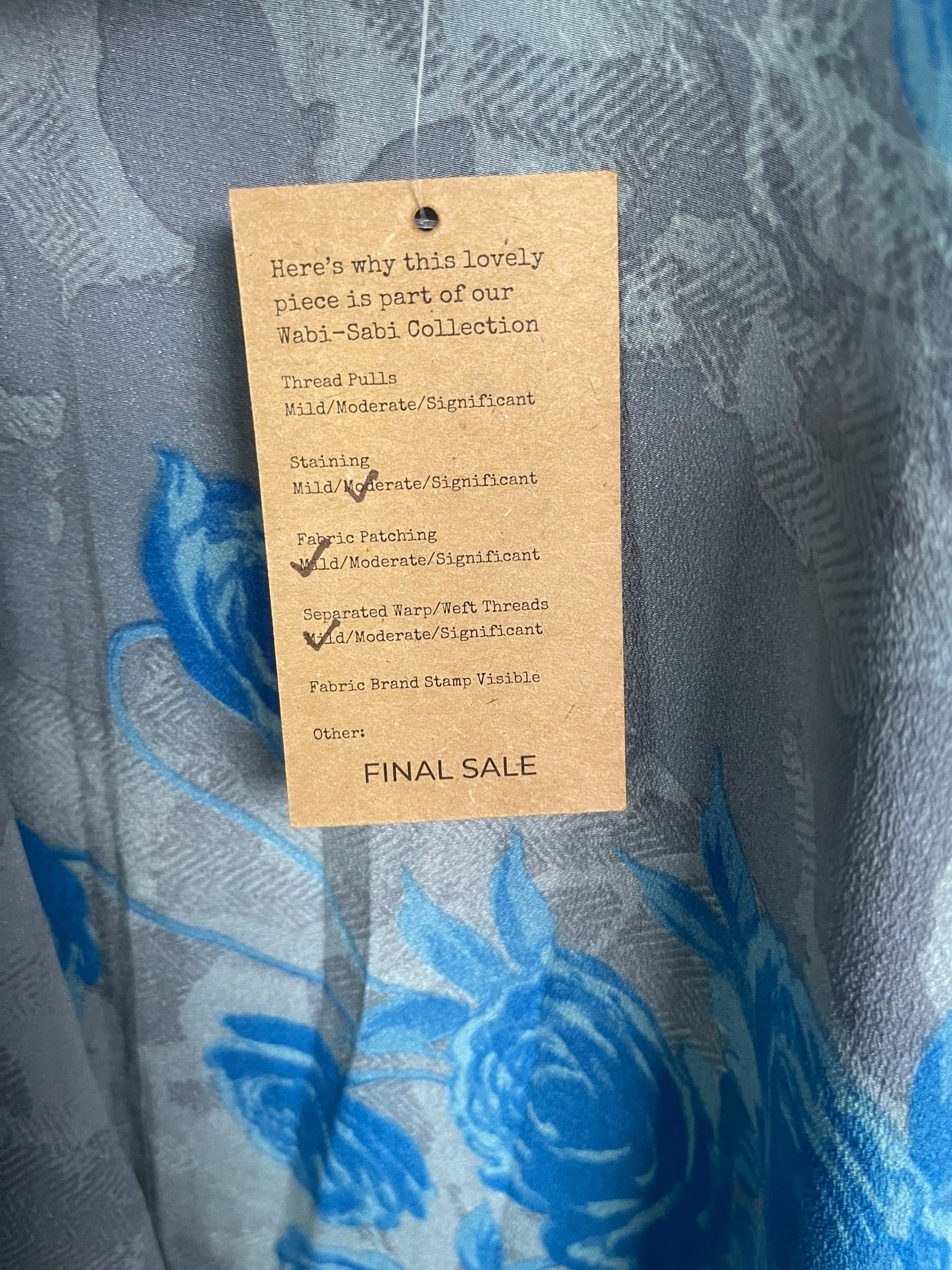 PRC9013 Wabi Sabi Pure Silk Hi Lo Top