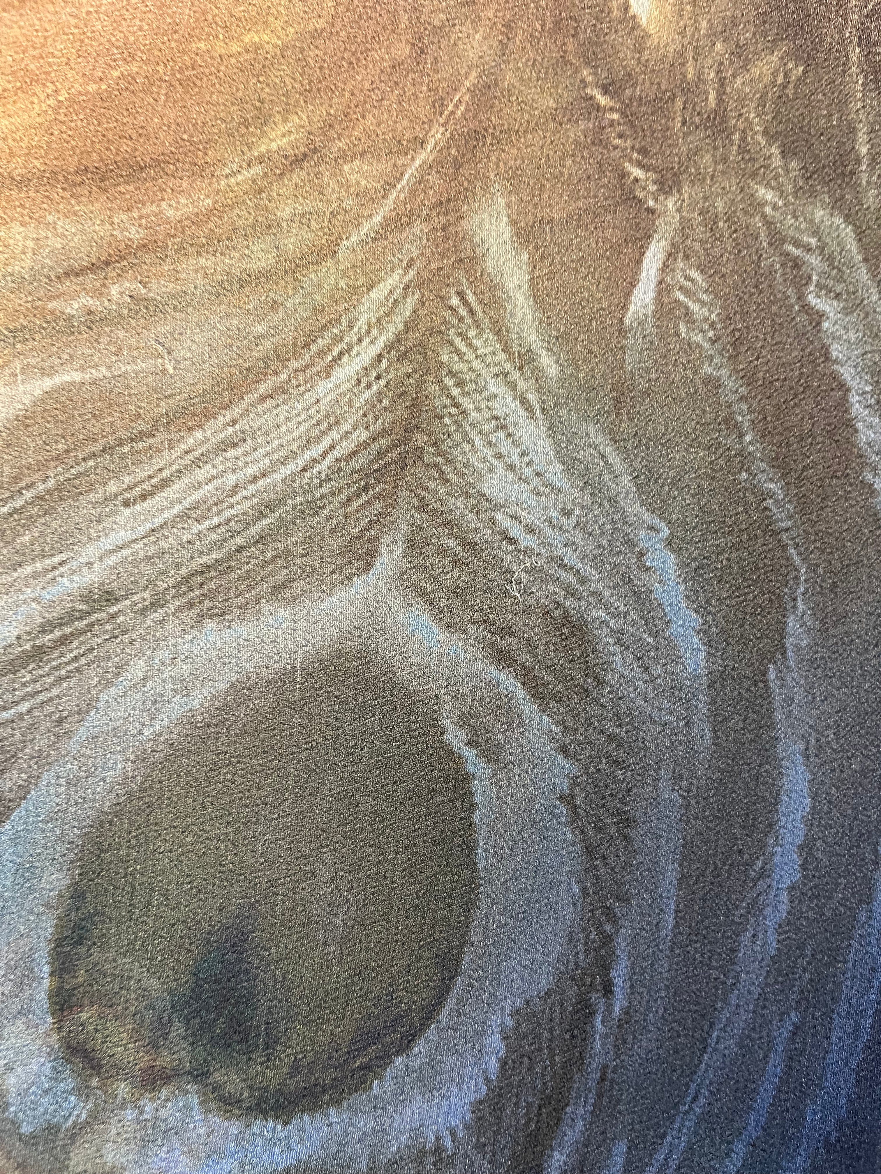 PREVIEW PRG8584 Sheer Wabi Sabi Pure Silk Short Kaftan Tunic with Slits