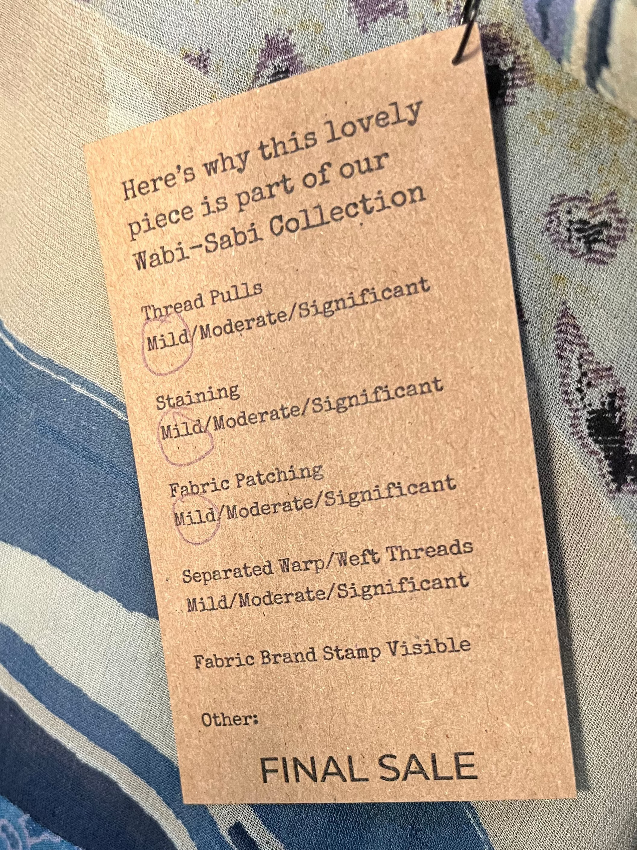 PREVIEW PRG8436 Sheer Wabi Sabi Pure Silk Sculptural Long Tunic Dress