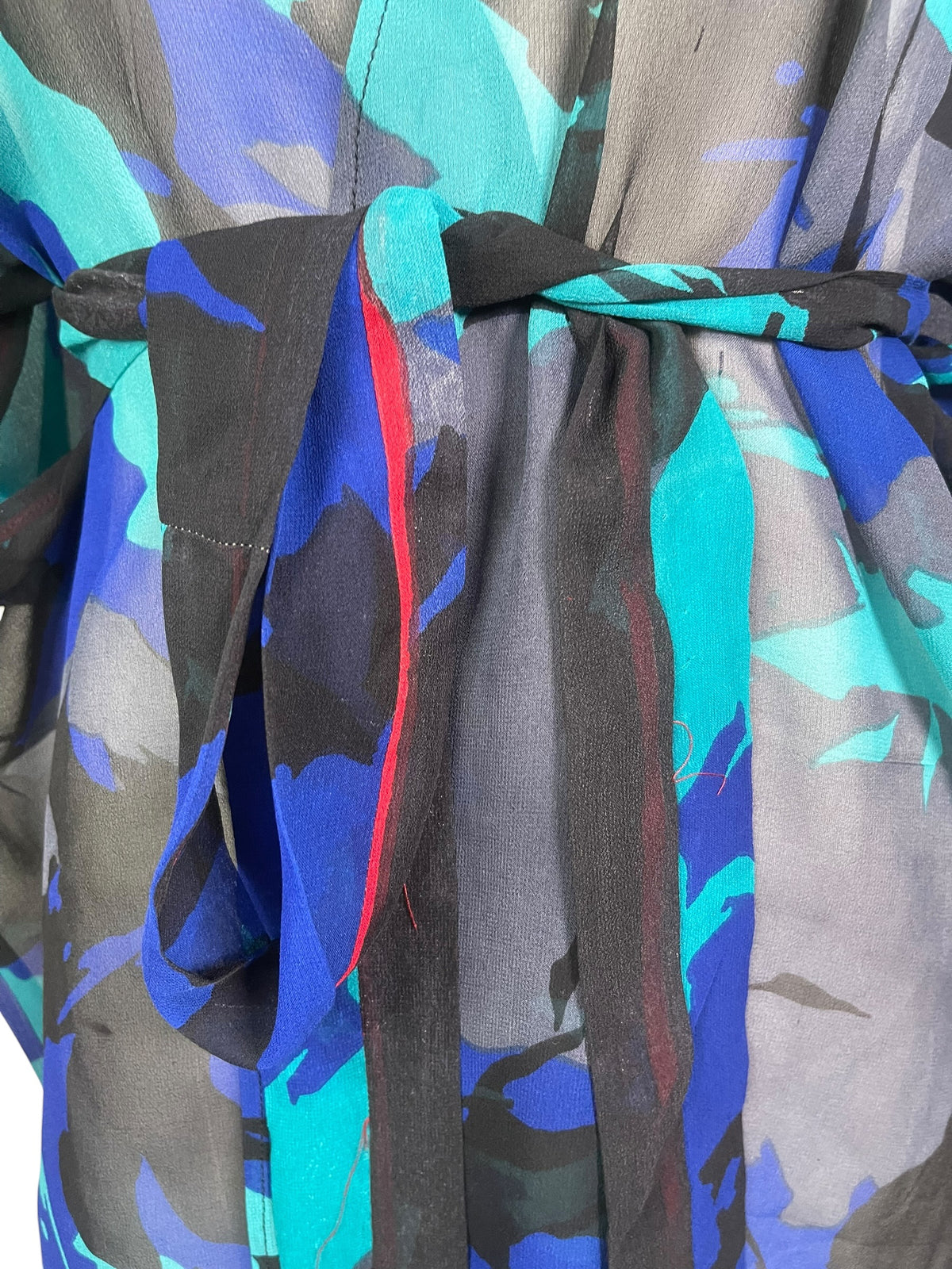 Releases Sunday at 8pm EST PRG9031 Sheer Wabi Sabi Pure Silk Kimono-Sleeved Jacket with Belt