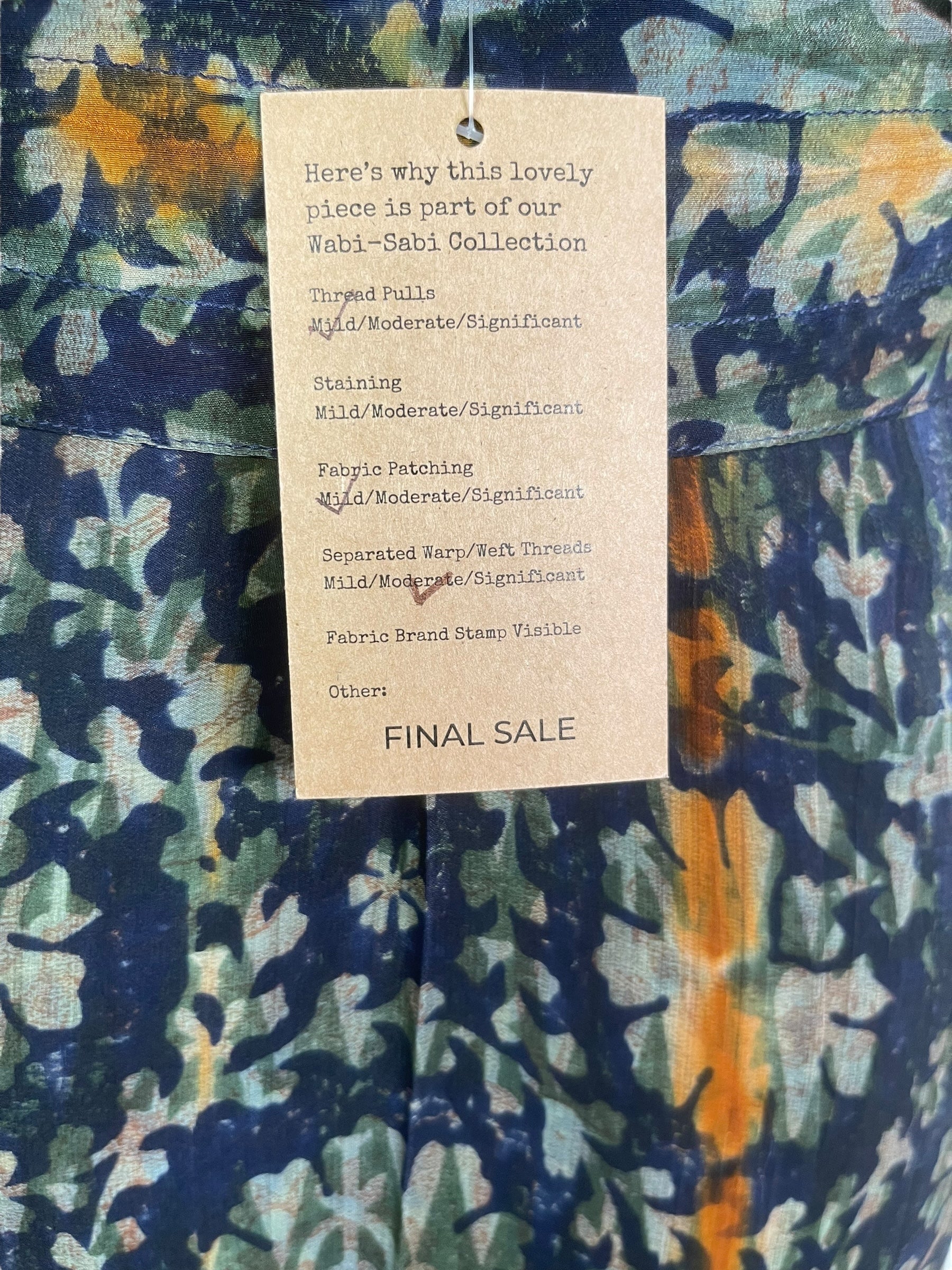 PRC8279 Wabi Sabi Pure Silk Maxi Dress with Belt