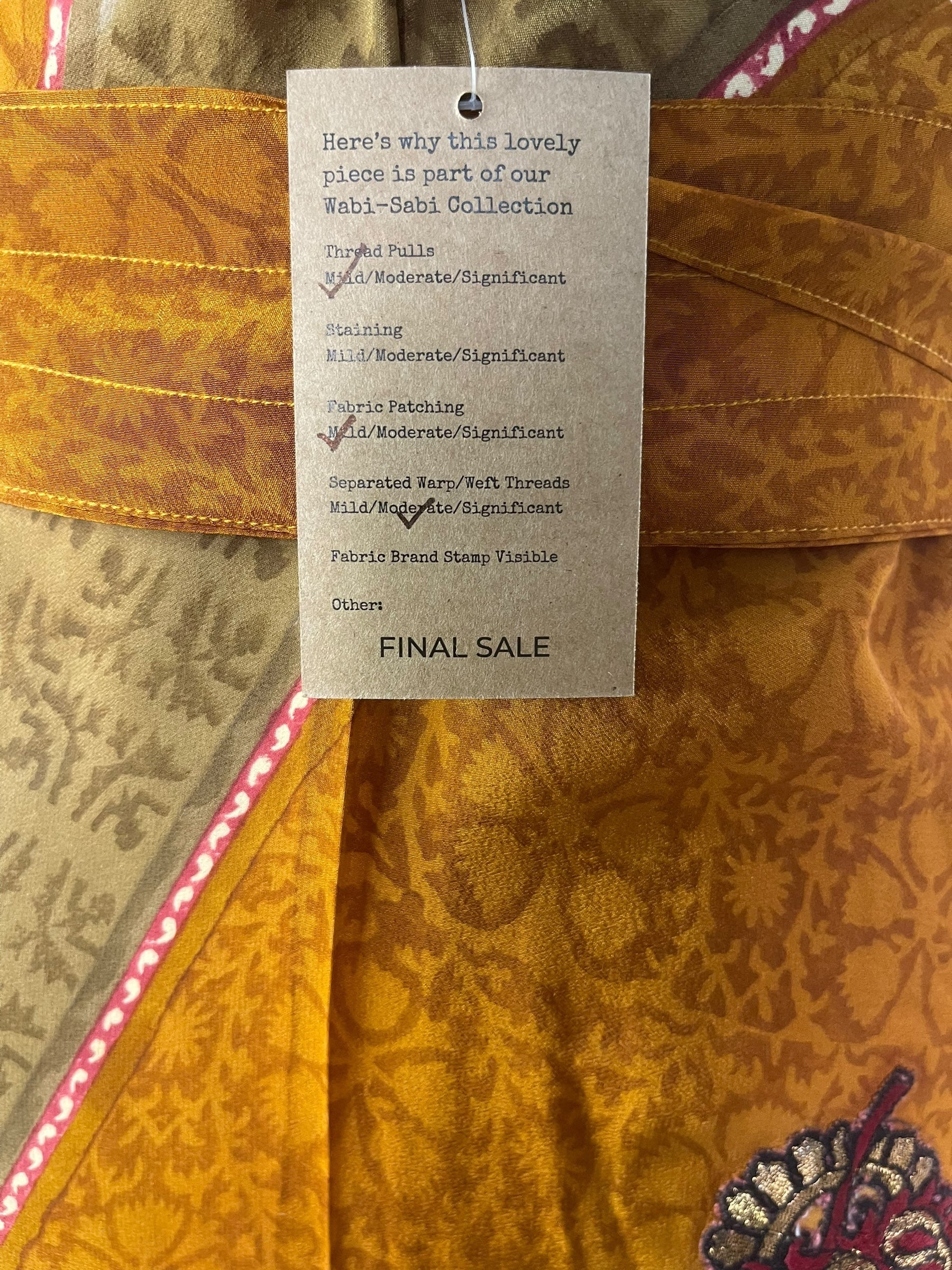 PRC8289 Wabi Sabi Pure Silk Maxi Dress with Belt