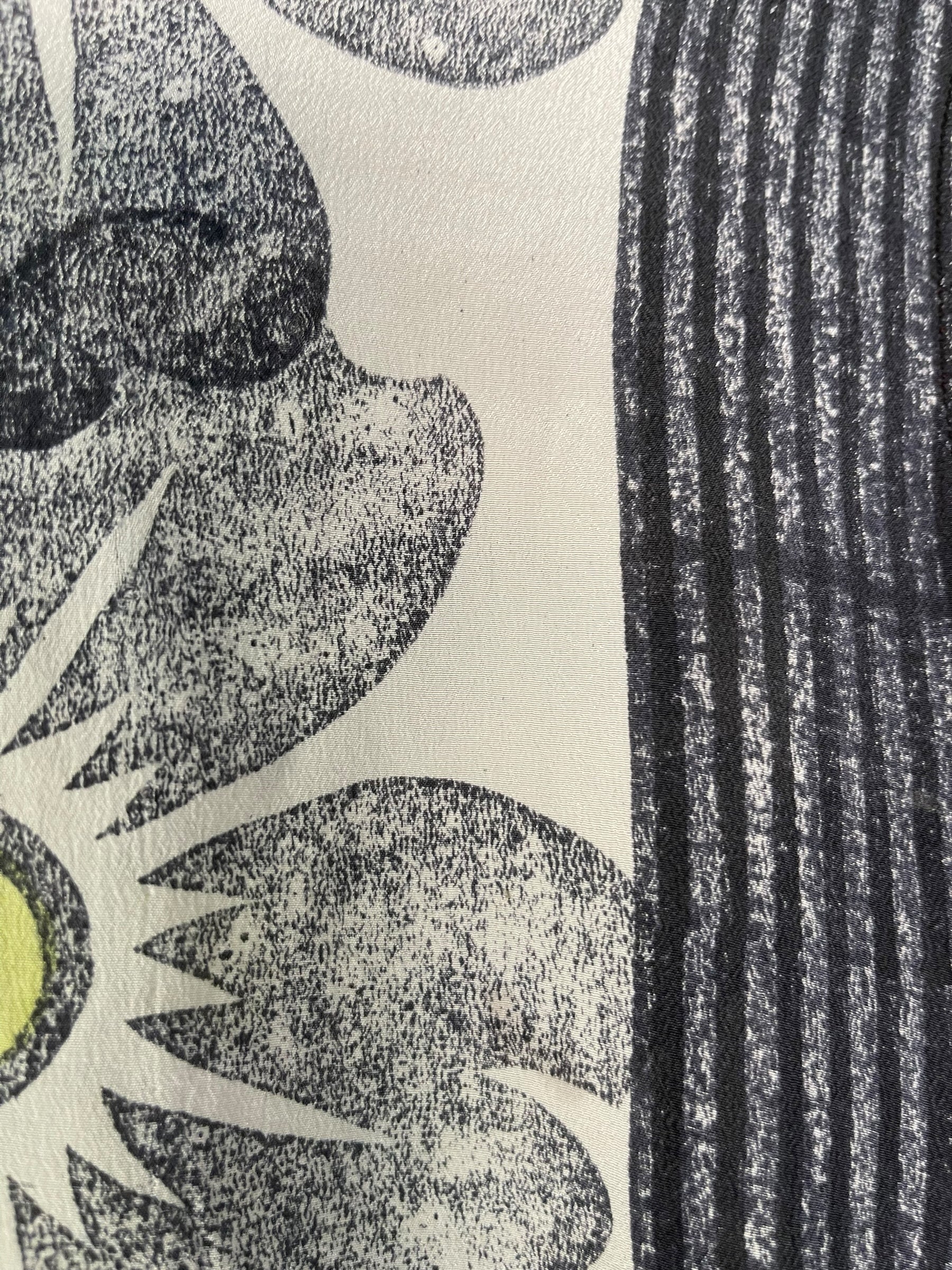 PRC8205 Avatar Long Pure Silk Kimono Sleeved Duster with Belt