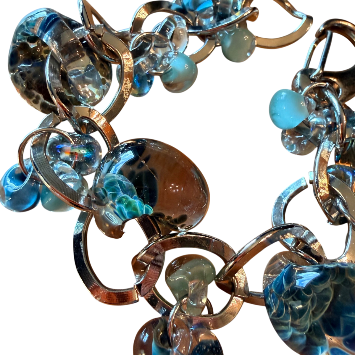 Releases Sunday at 8pm EST Turning Tides Lampwork Bracelet