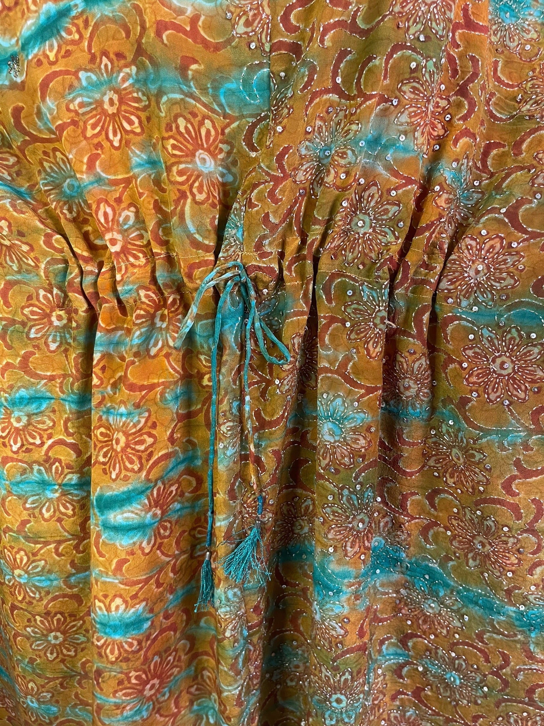 PRC8946 Avatar Pure Silk Maxi Kaftan