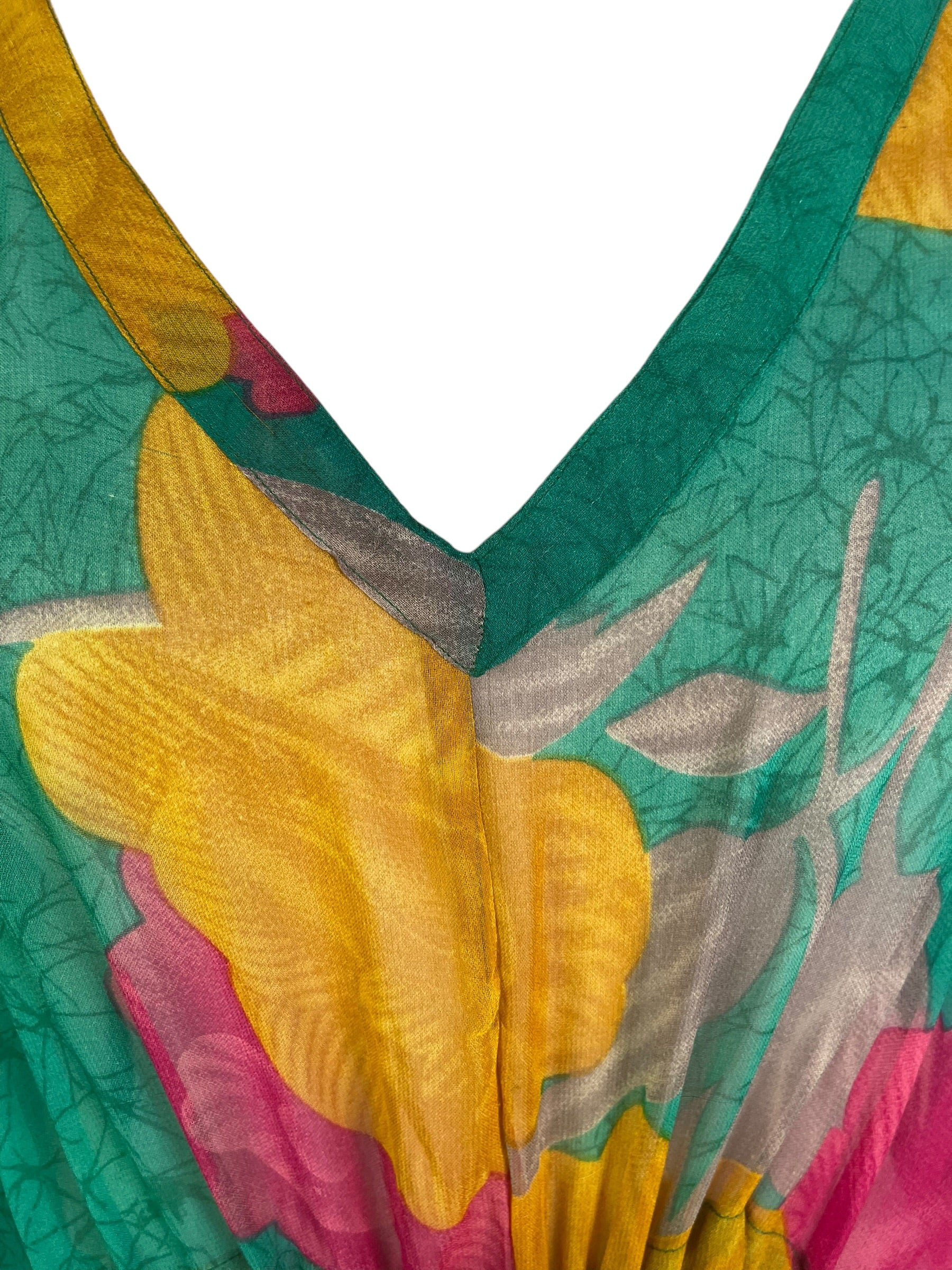 Releases Sunday at 8pm EST PRG8952 Sheer Wabi Sabi Pure Silk Maxi Kaftan