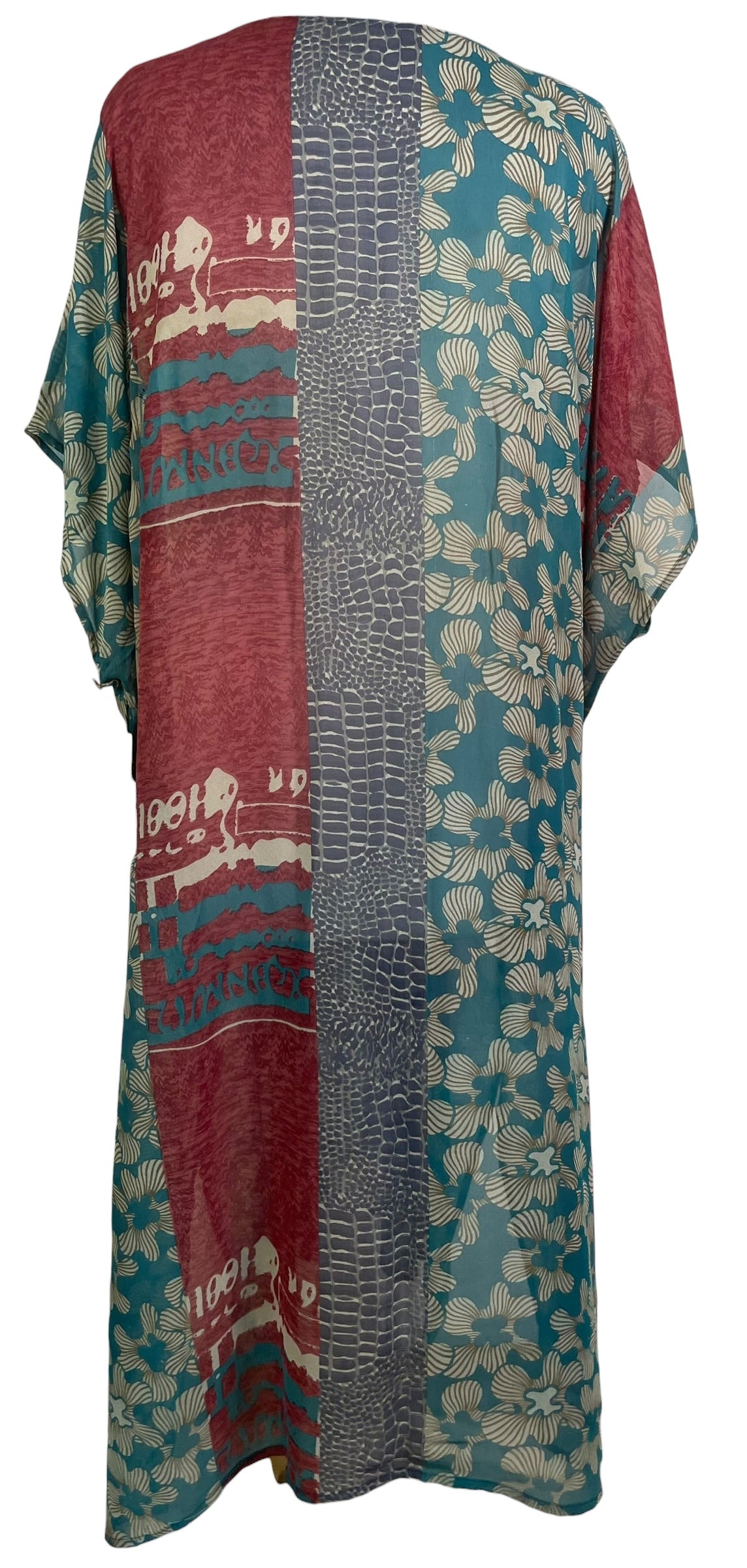 Releases Sunday at 8pm EST PRG8948 Sheer Wabi Sabi Pure Silk Maxi Kaftan