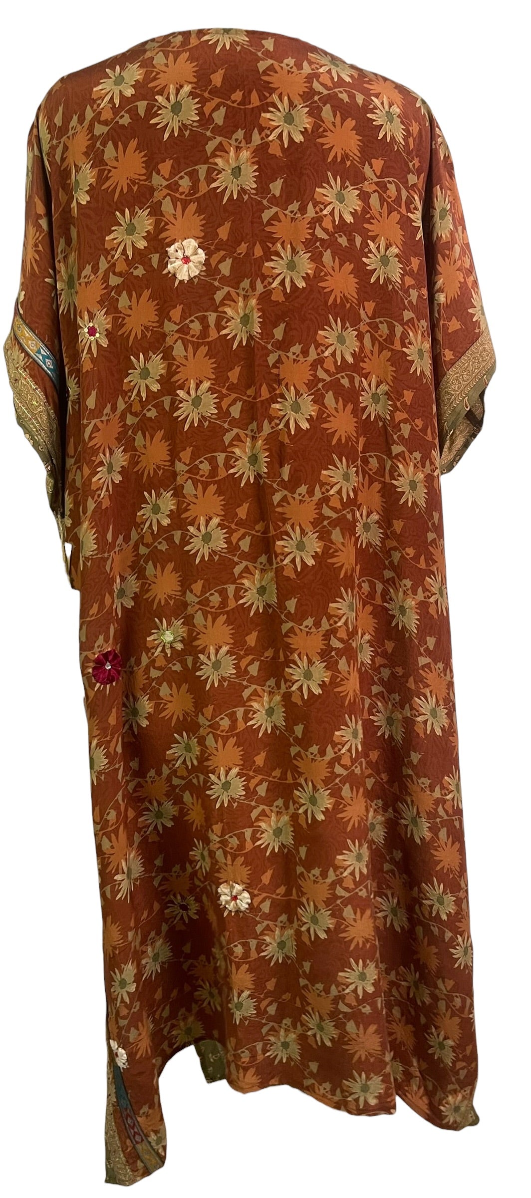 Releases Sunday August 9th at 8pm EST PRC8945 Wabi Sabi Pure Silk Maxi Kaftan