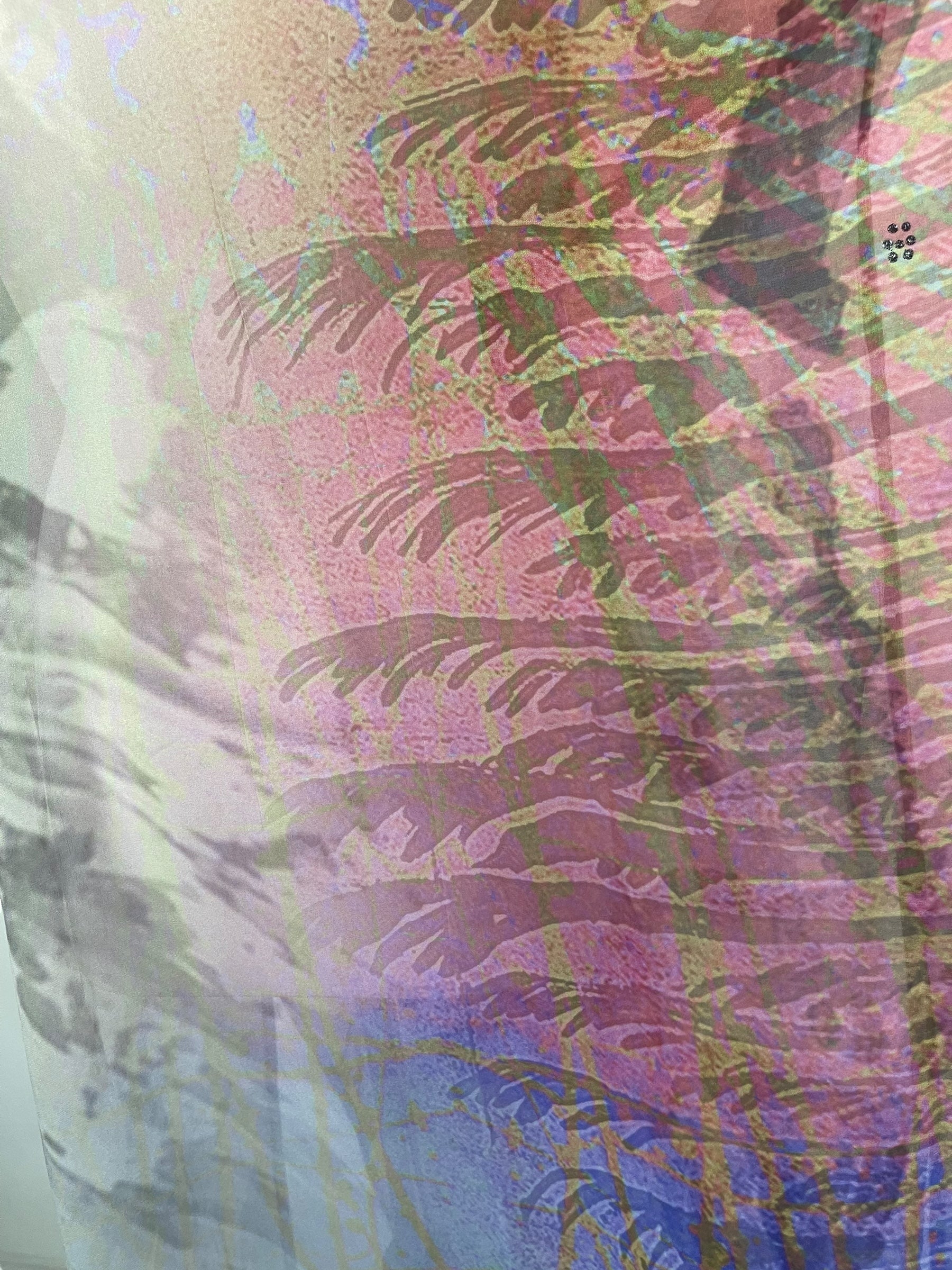 PRG8213 Sheer Avatar Pure Silk Maxi Kaftan