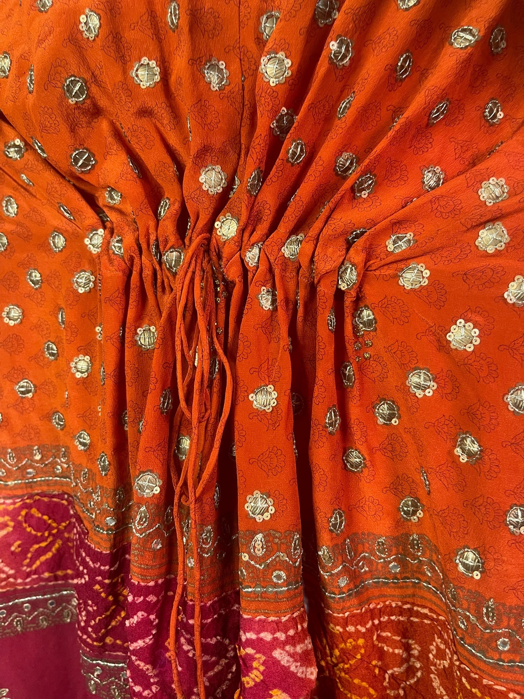 PRC8251 Avatar Pure Silk Maxi Kaftan