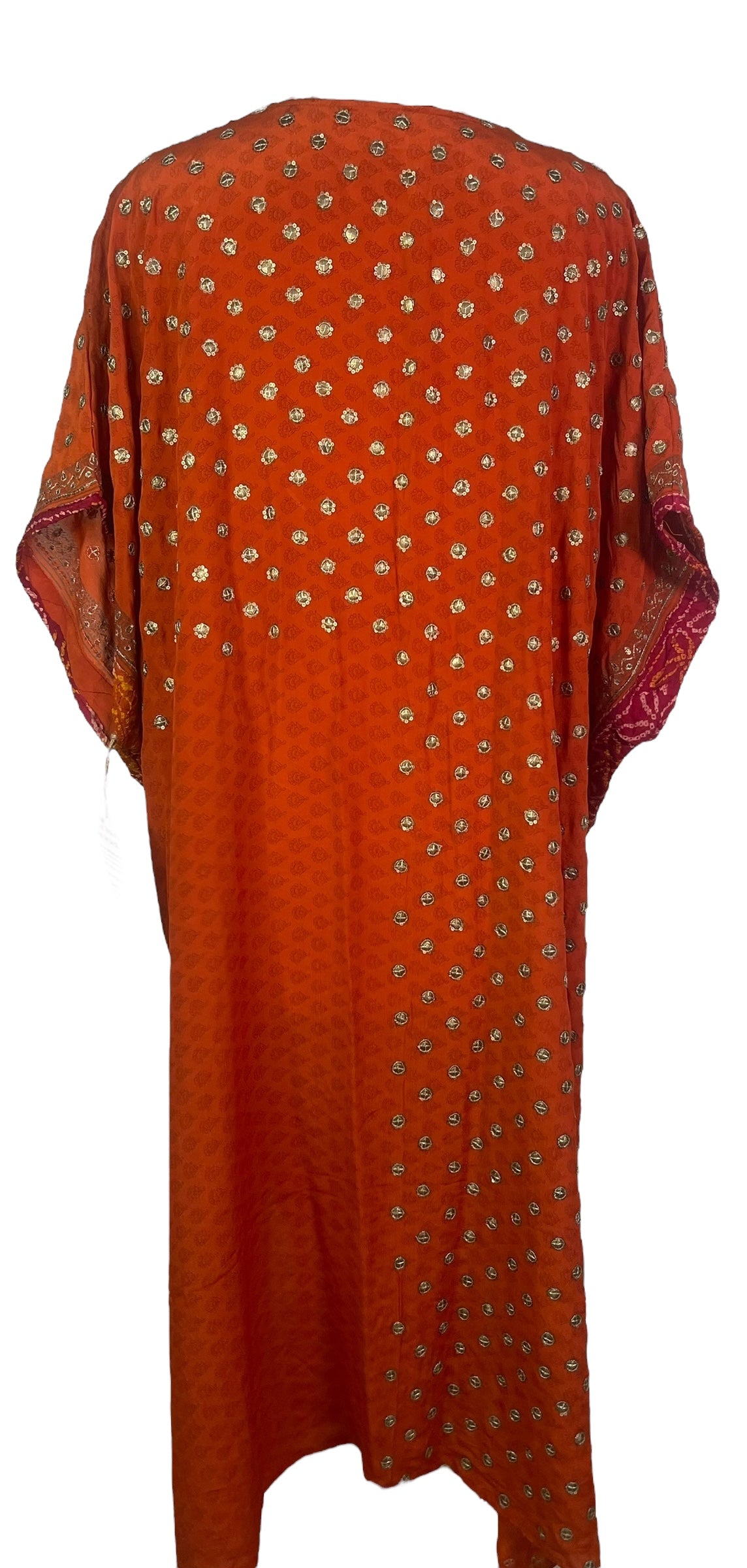 PRC8251 Avatar Pure Silk Maxi Kaftan
