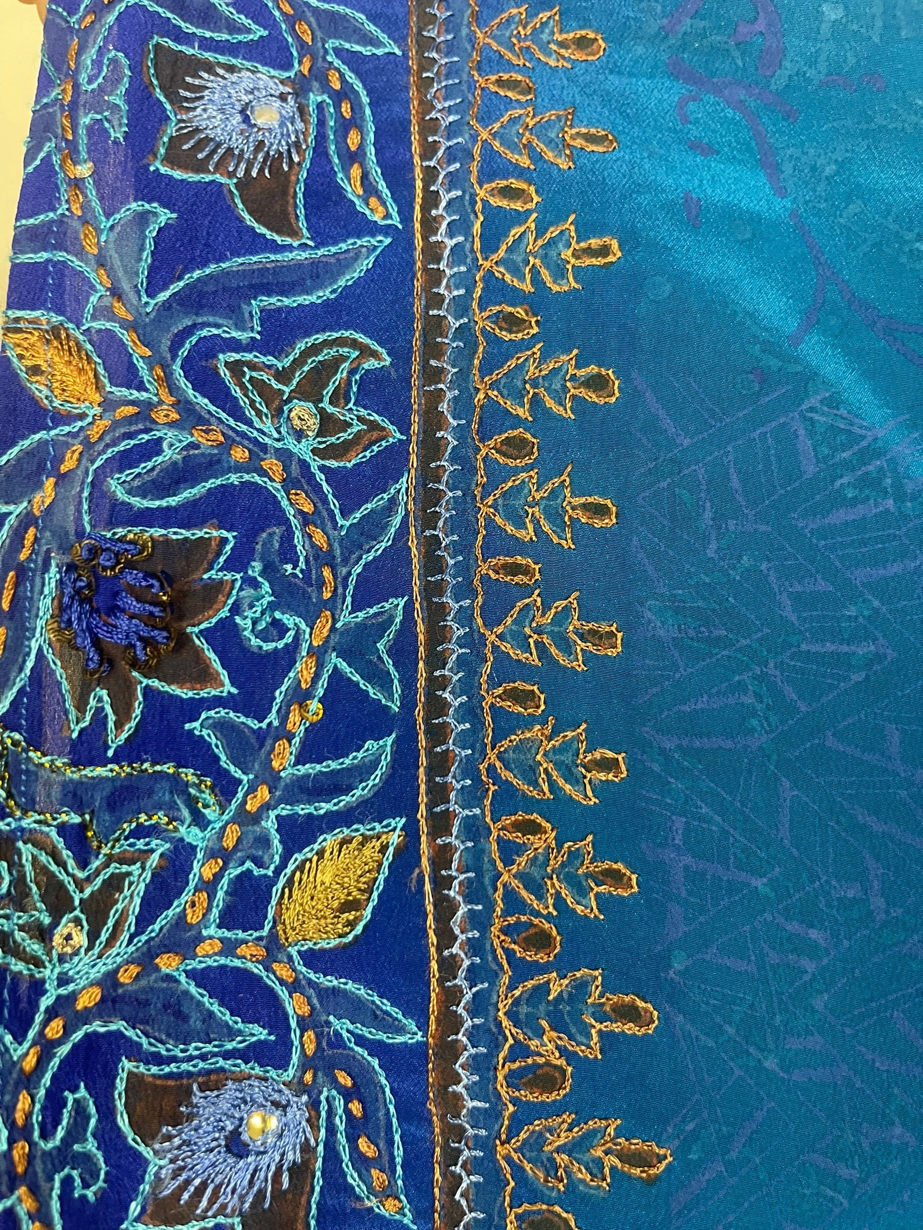 PRC8957 Avatar Pure Silk Long Tunic with Side Ties