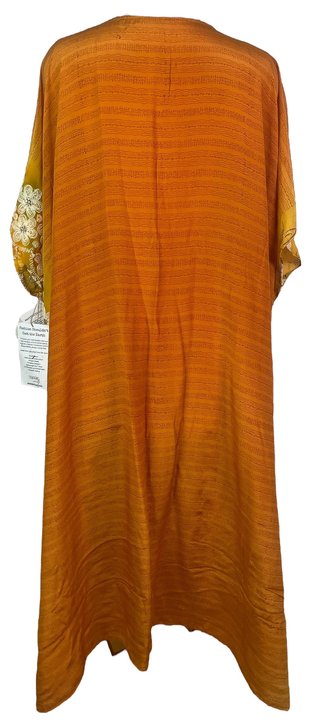 PRC8244 Avatar Pure Silk Maxi Kaftan