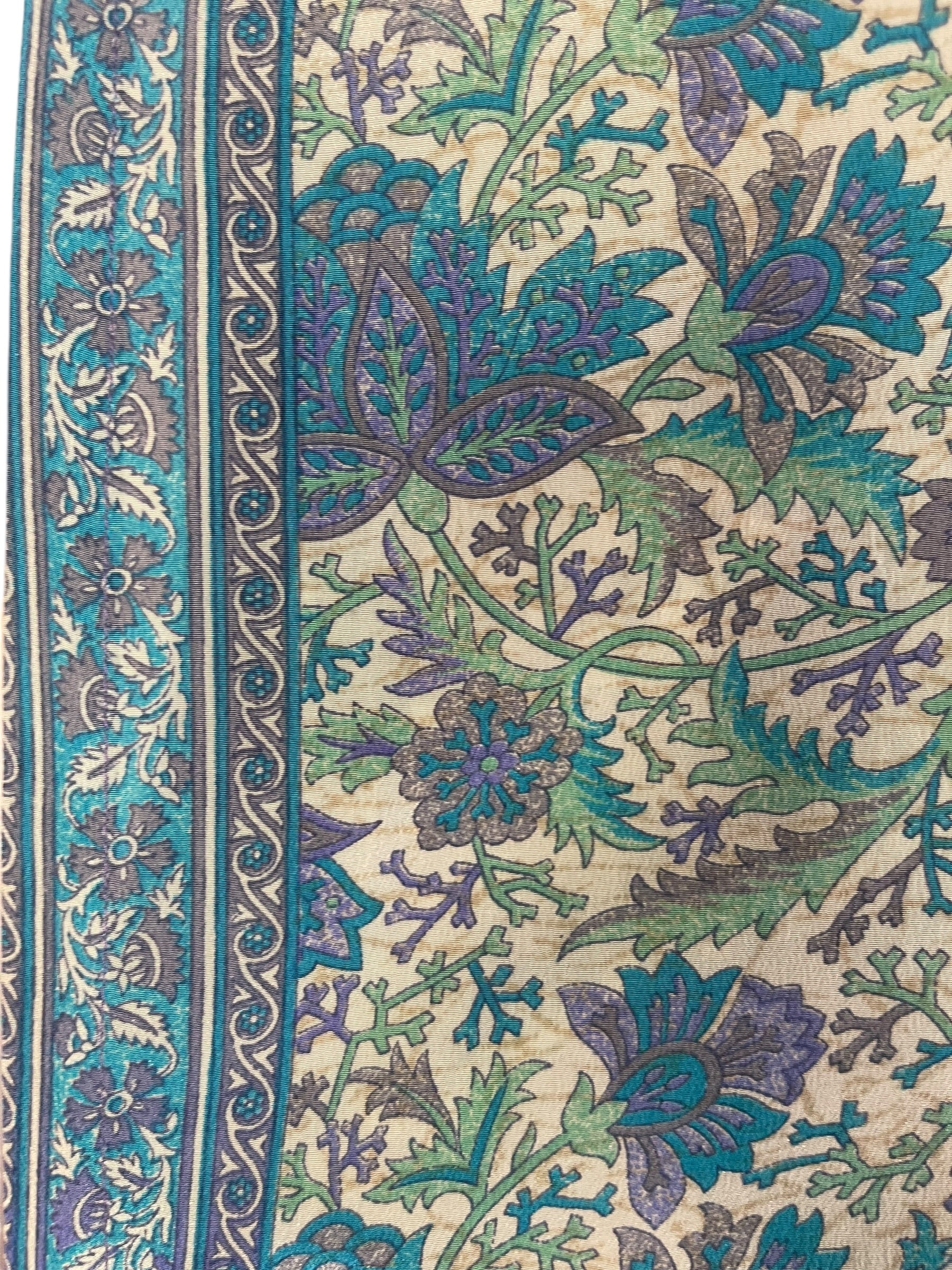 PRC8959 Avatar Pure Silk Long Tunic with Side Ties
