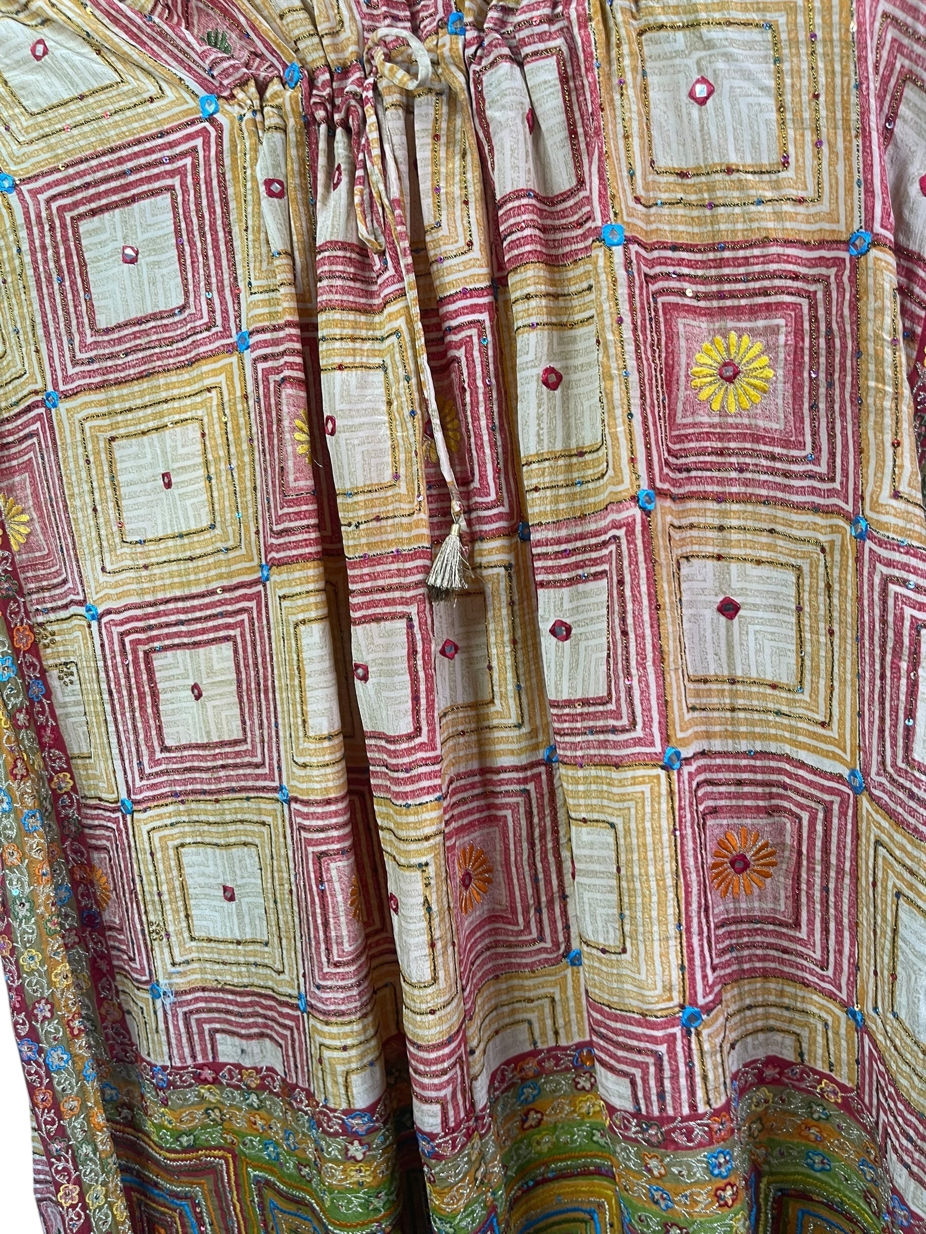 PRC8248 Avatar Pure Silk Maxi Kaftan