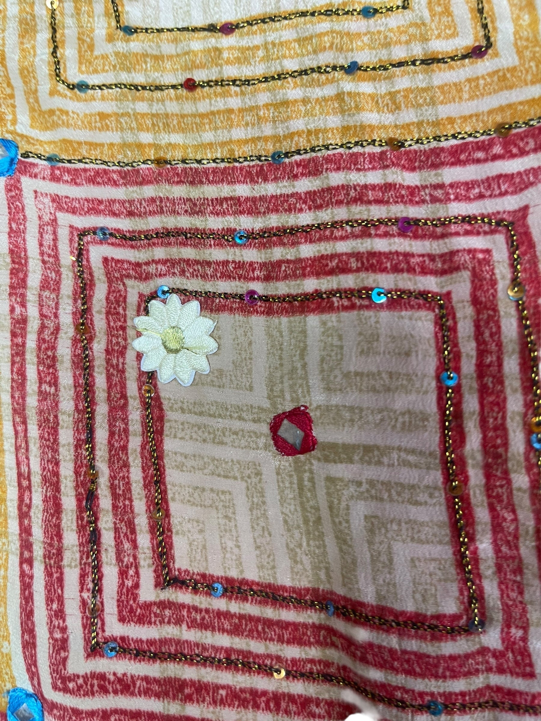 PRC8248 Avatar Pure Silk Maxi Kaftan