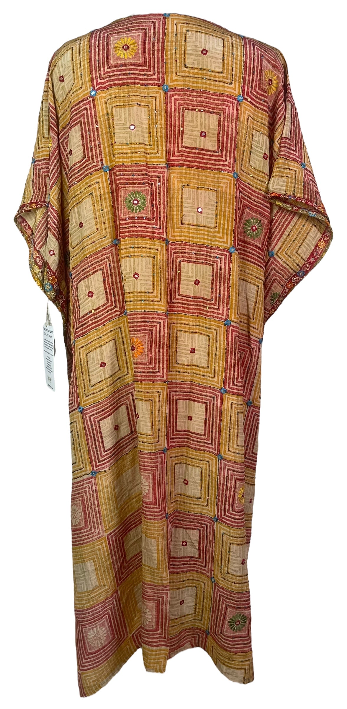 PRC8248 Avatar Pure Silk Maxi Kaftan