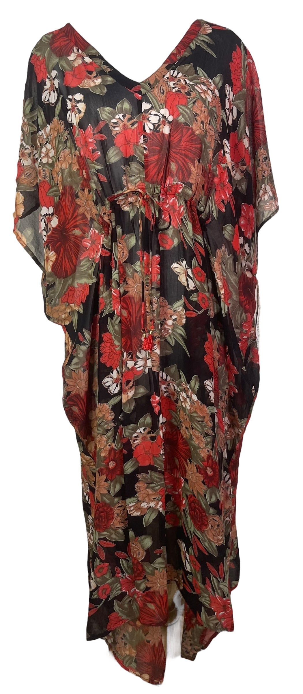 PRG8212 Avatar Pure Silk Maxi Kaftan