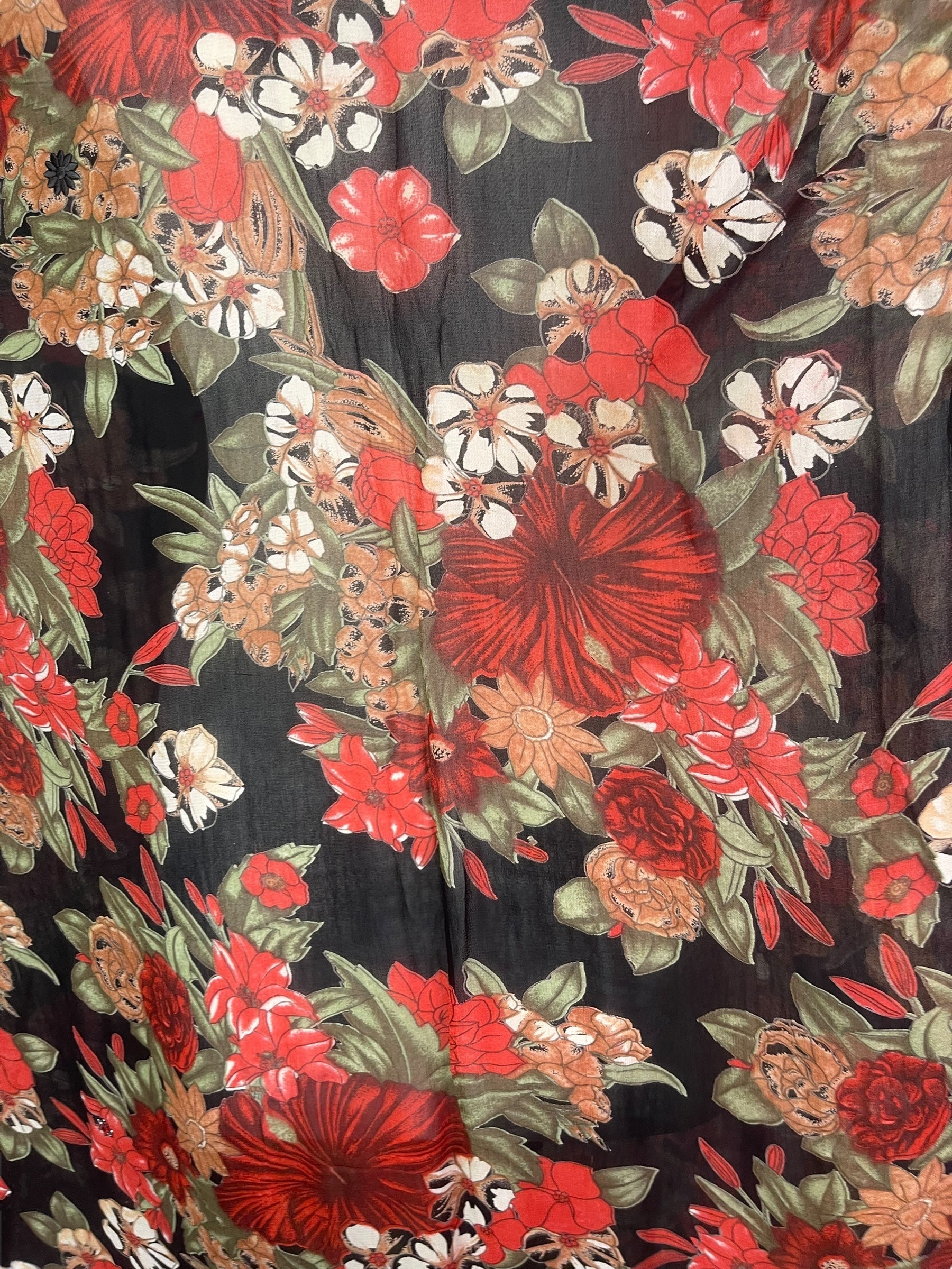 PRG8212 Avatar Pure Silk Maxi Kaftan