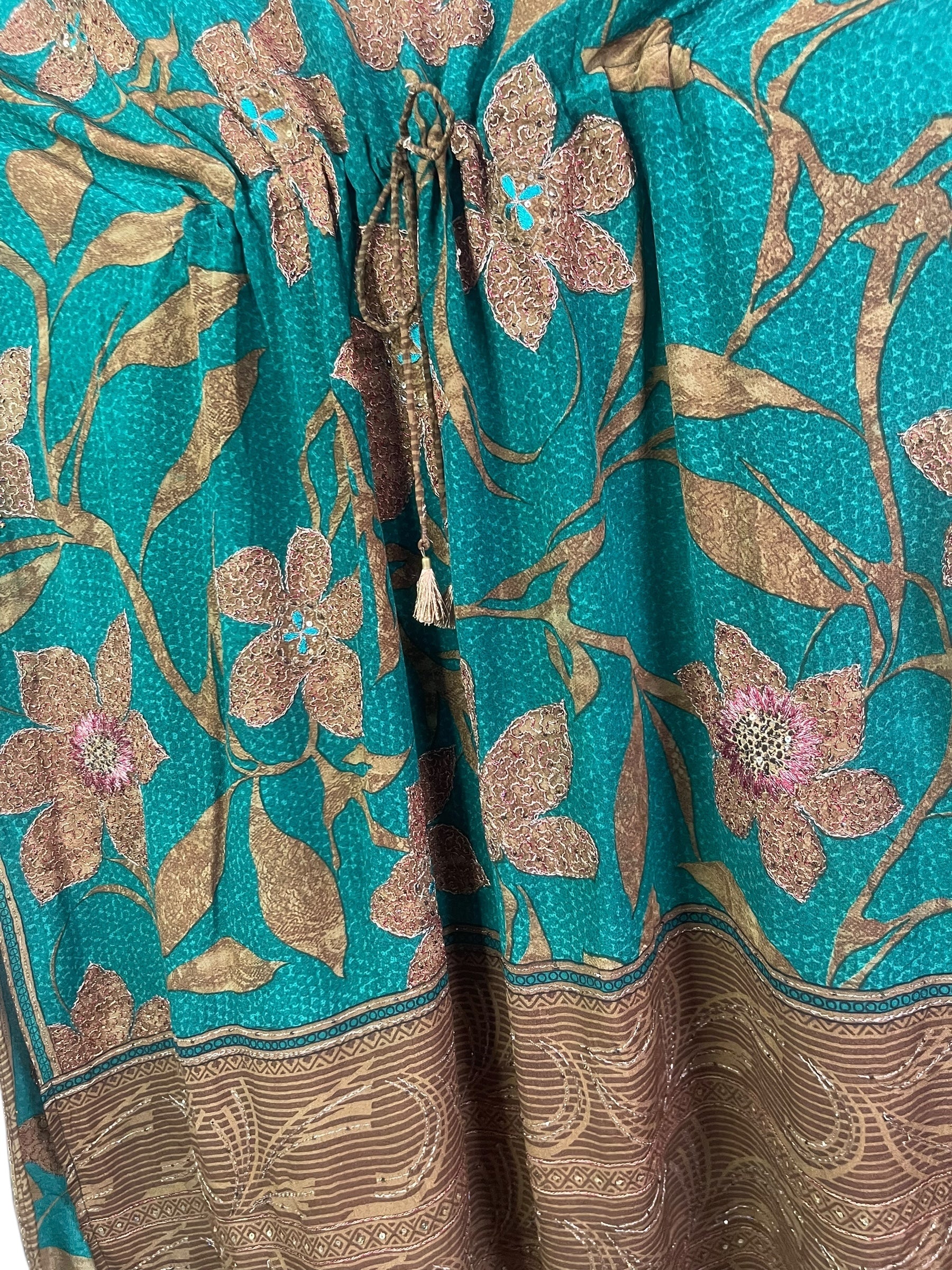 PRC8245 Avatar Pure Silk Maxi Kaftan
