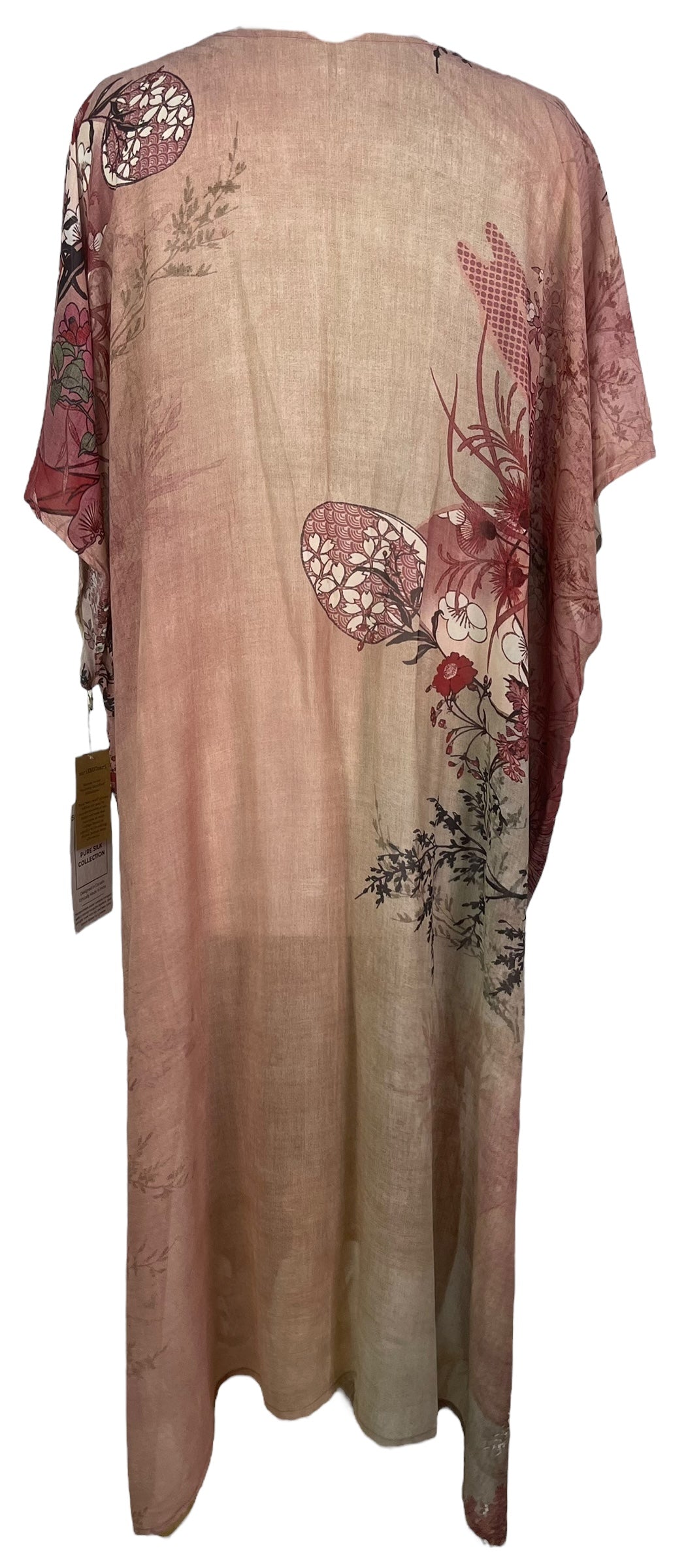 Releases Sunday at 8pm EST PRG8261 Sheer Wabi Sabi Pure Silk Maxi Kaftan